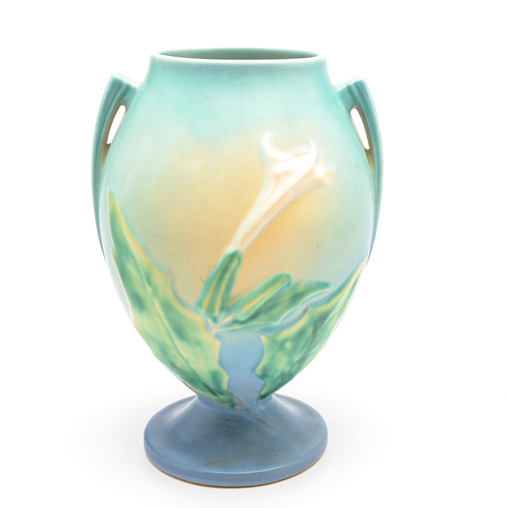 Roseville Thornapple Vase EBTH