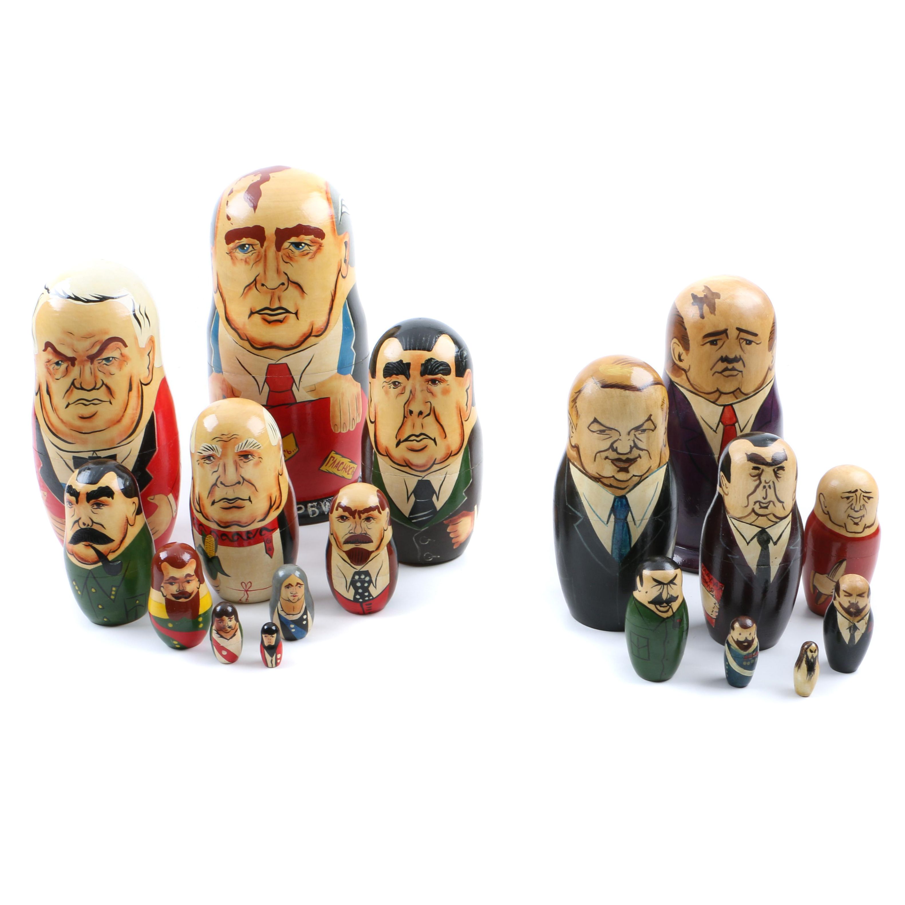 russian leaders matryoshka dolls