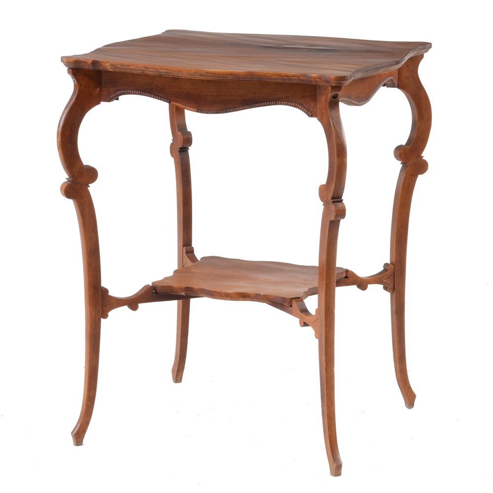 victorian lamp table