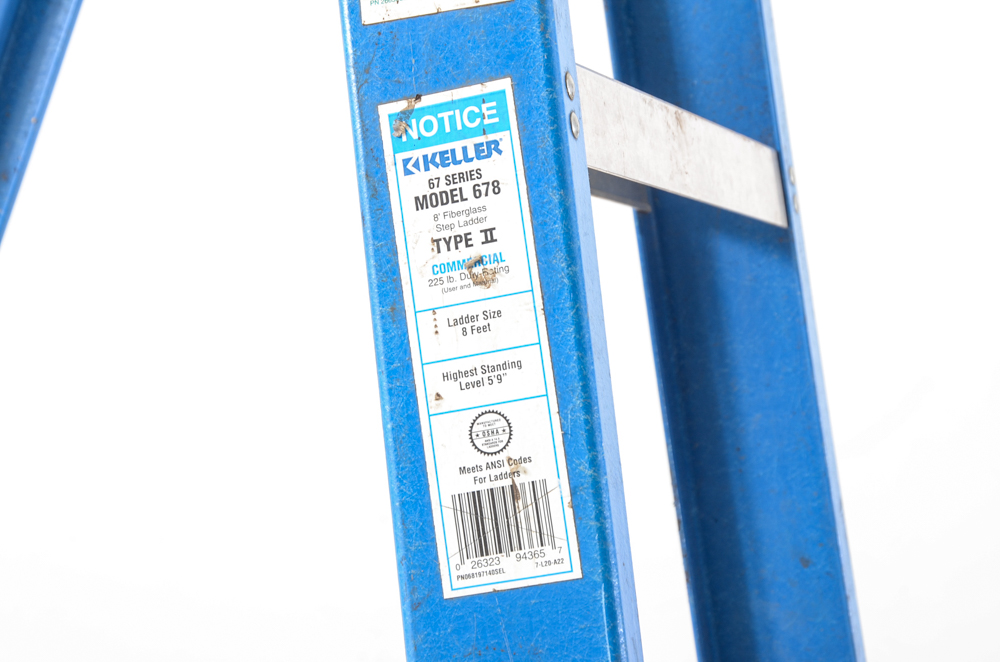 Keller 8" Folding Ladder EBTH