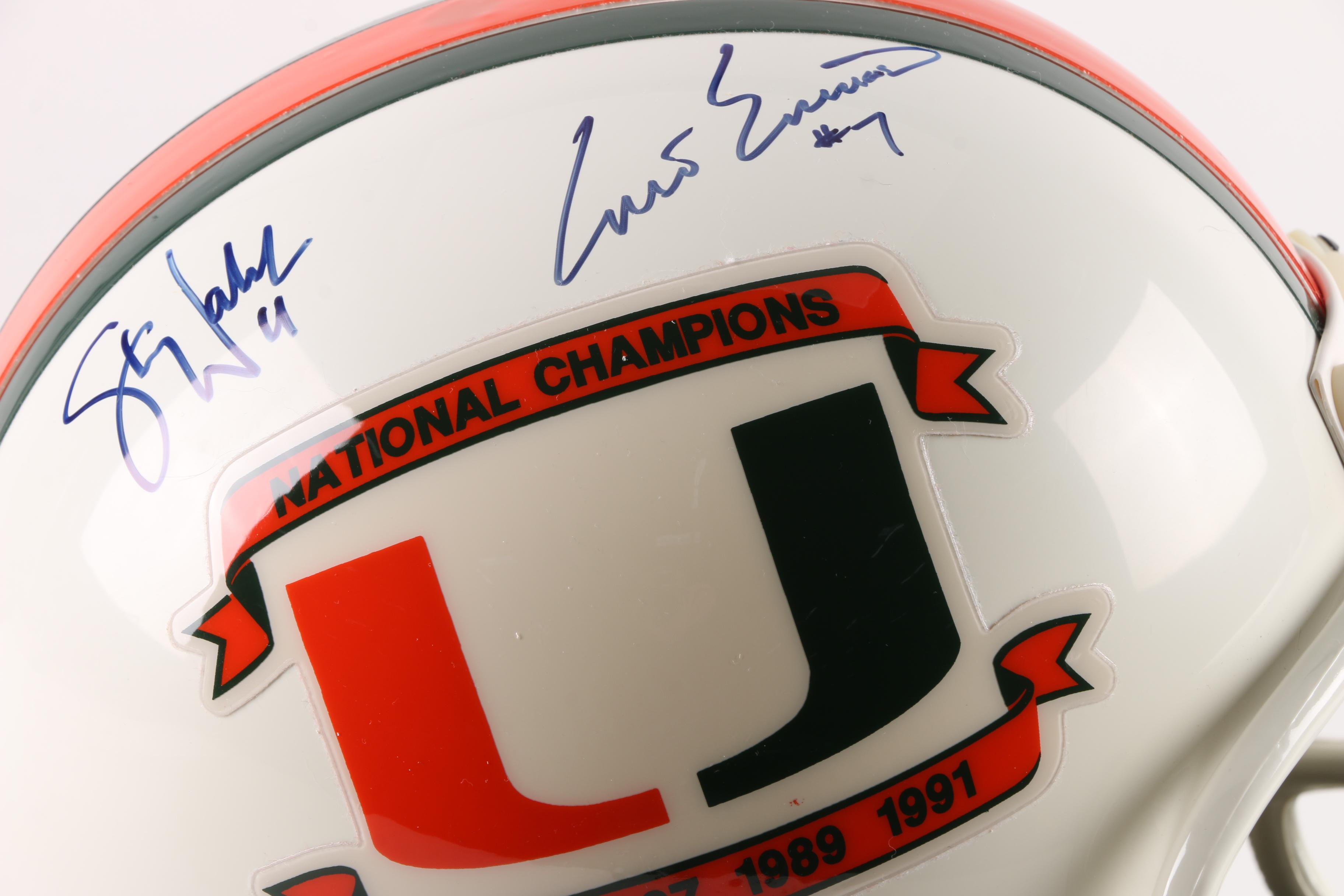 Autographed University of Miami National Champions Helmet | EBTH