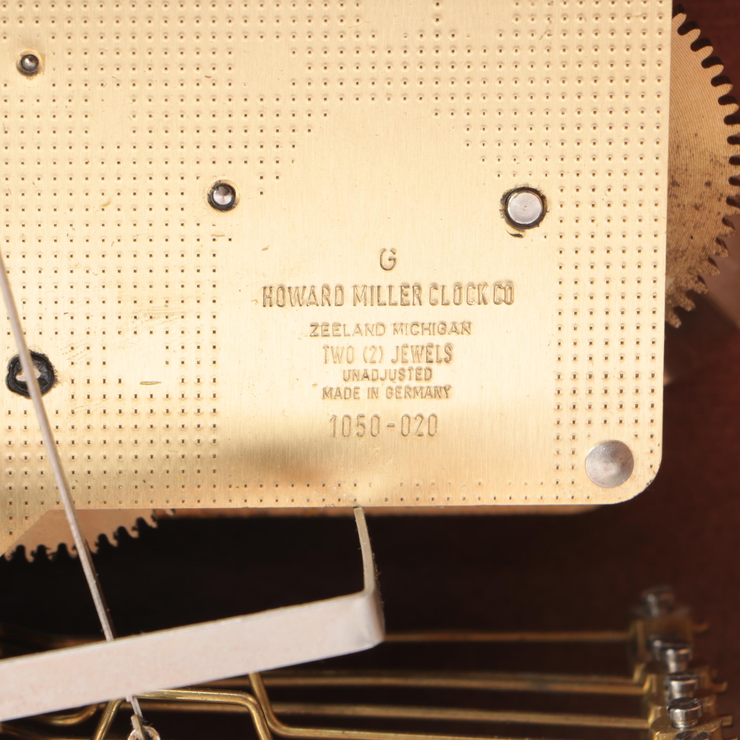 Vintage Howard Miller Bellingham Mantel Clock EBTH