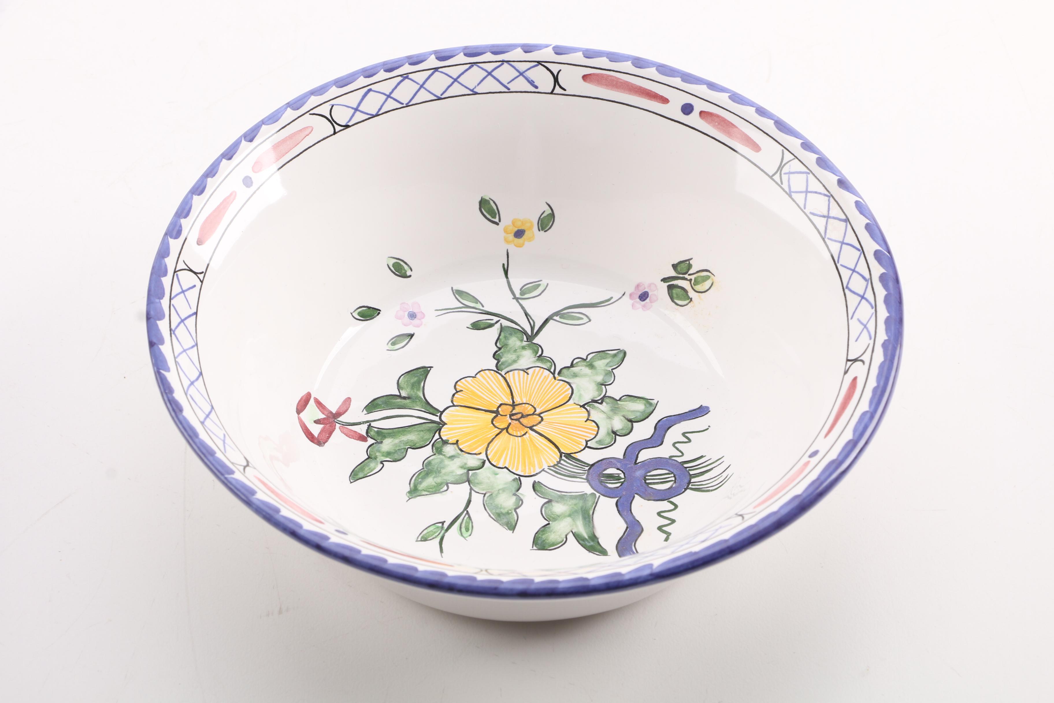 Portuguese HandPainted "Lisbon" Tableware for Tiffany & Co. EBTH
