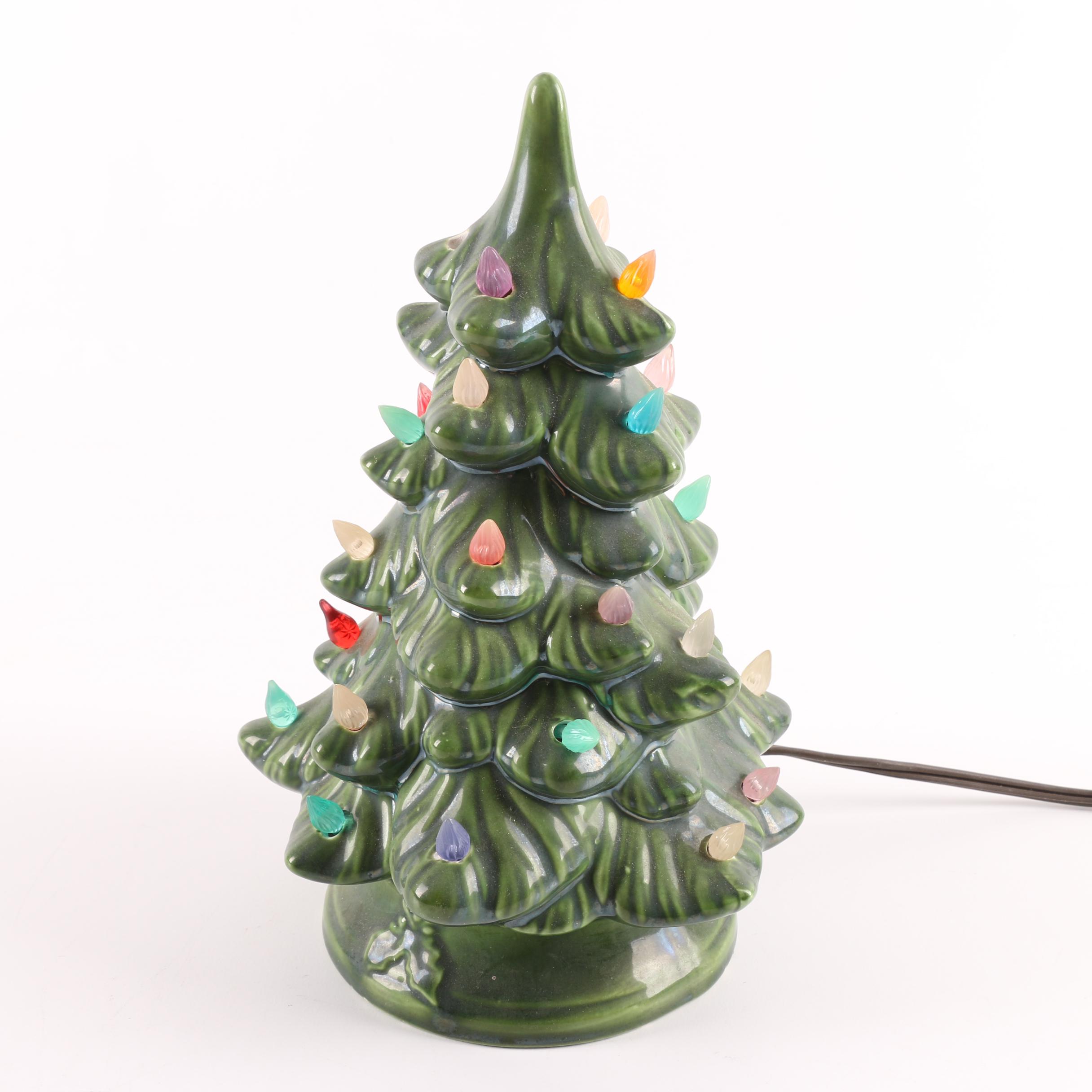 Vintage Holland Mold Ceramic Christmas Tree EBTH