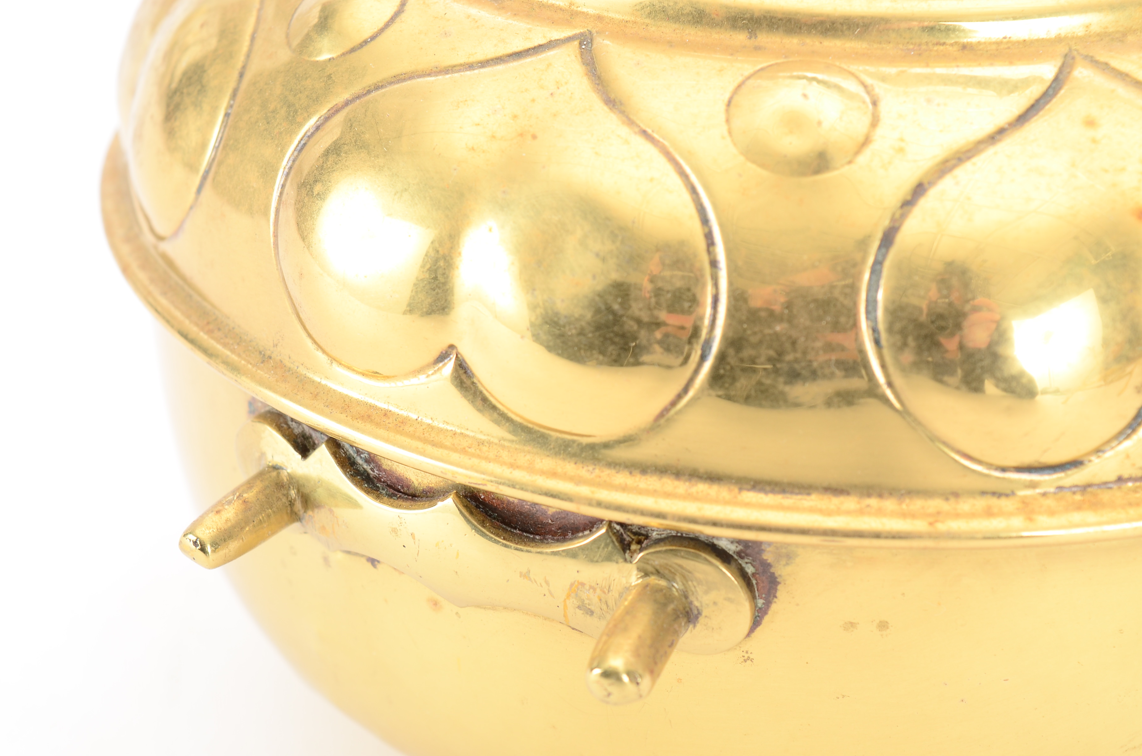 Vintage Brass Teapot on Stand EBTH