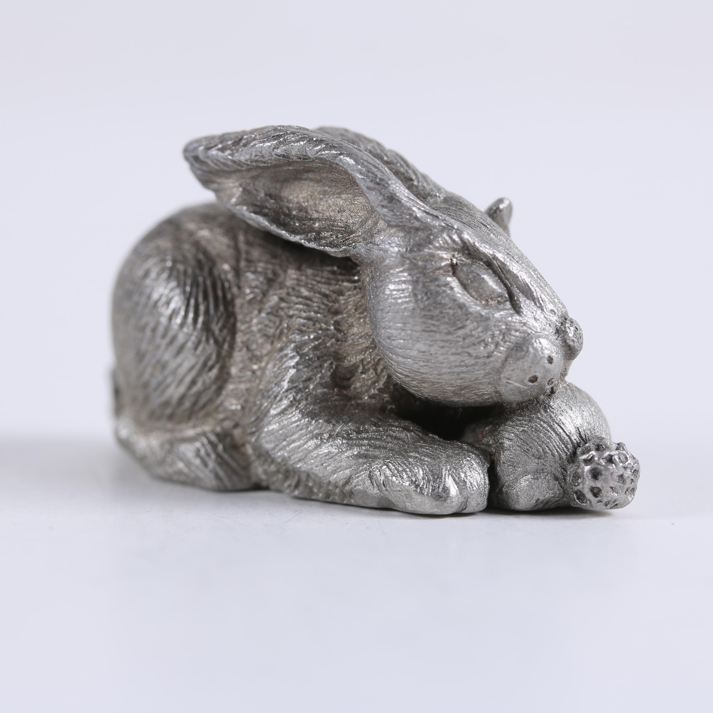 Pewter Animal Figurines EBTH