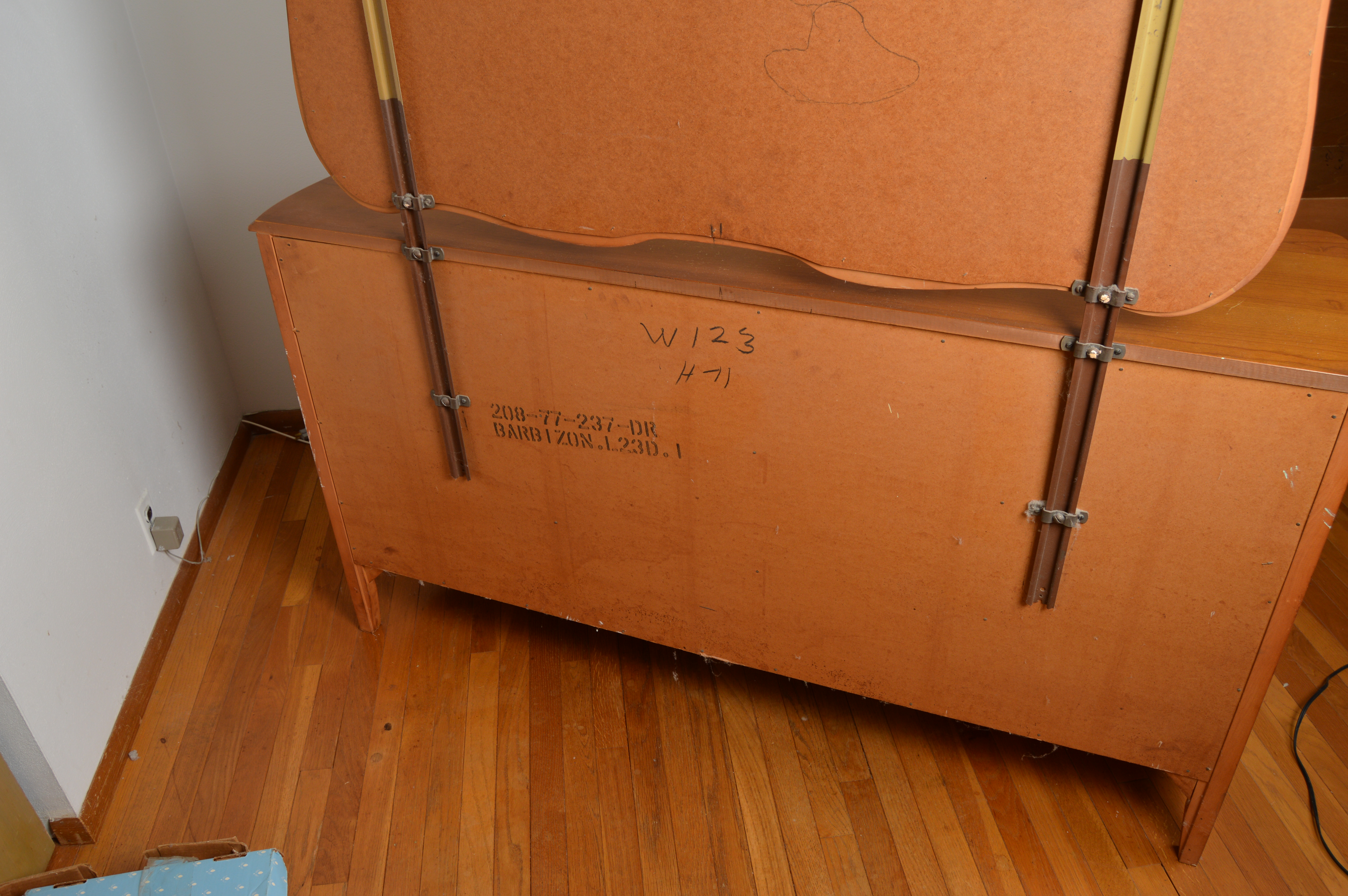 Vintage French Provincial Cherry Bedroom Set by Bassett EBTH