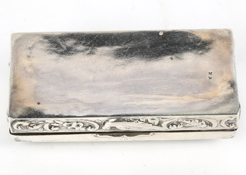 Antique Sterling Silver Vanity Boxes EBTH