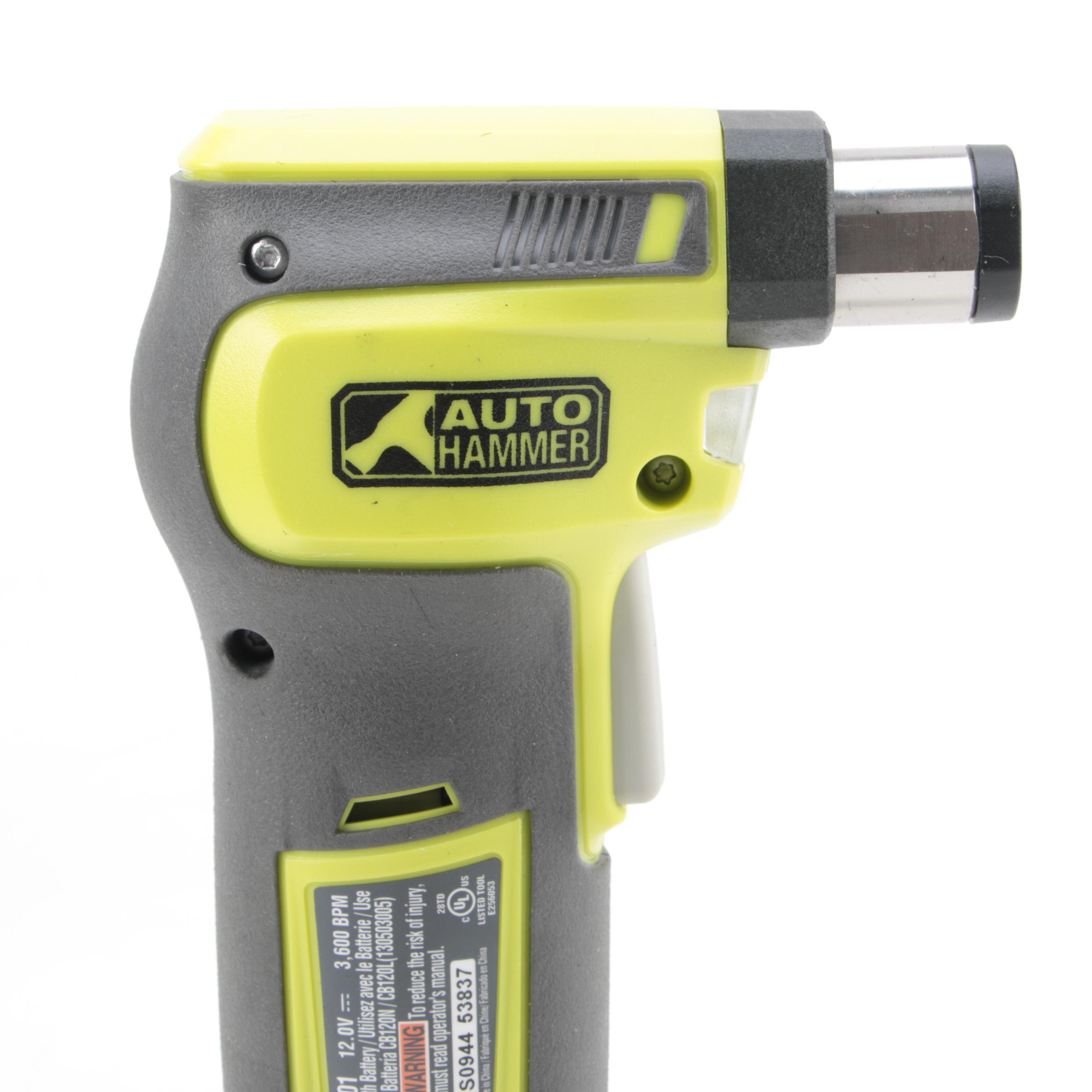 Ryobi Cordless Drill and Auto Hammer with Lithium Batteries and