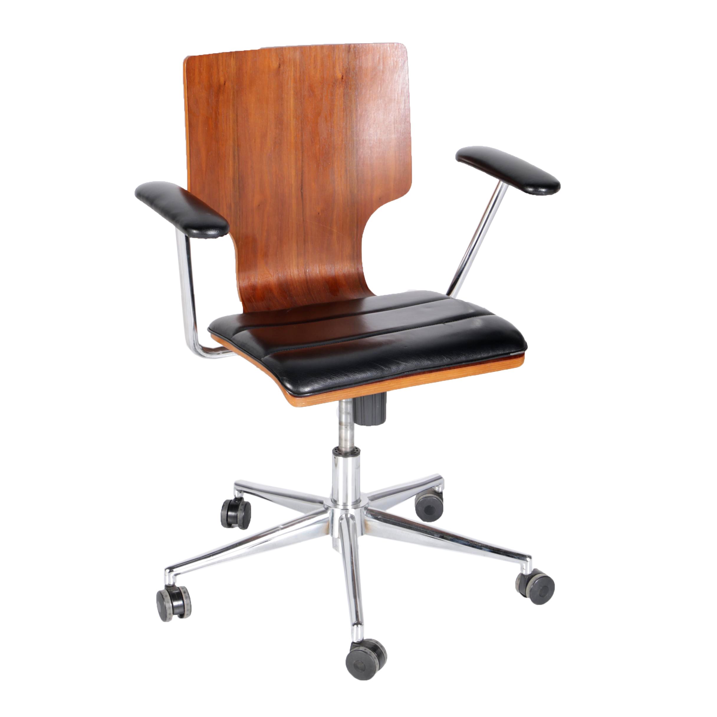 Modern Style Bentwood Office Chair By Sitcom Ebth