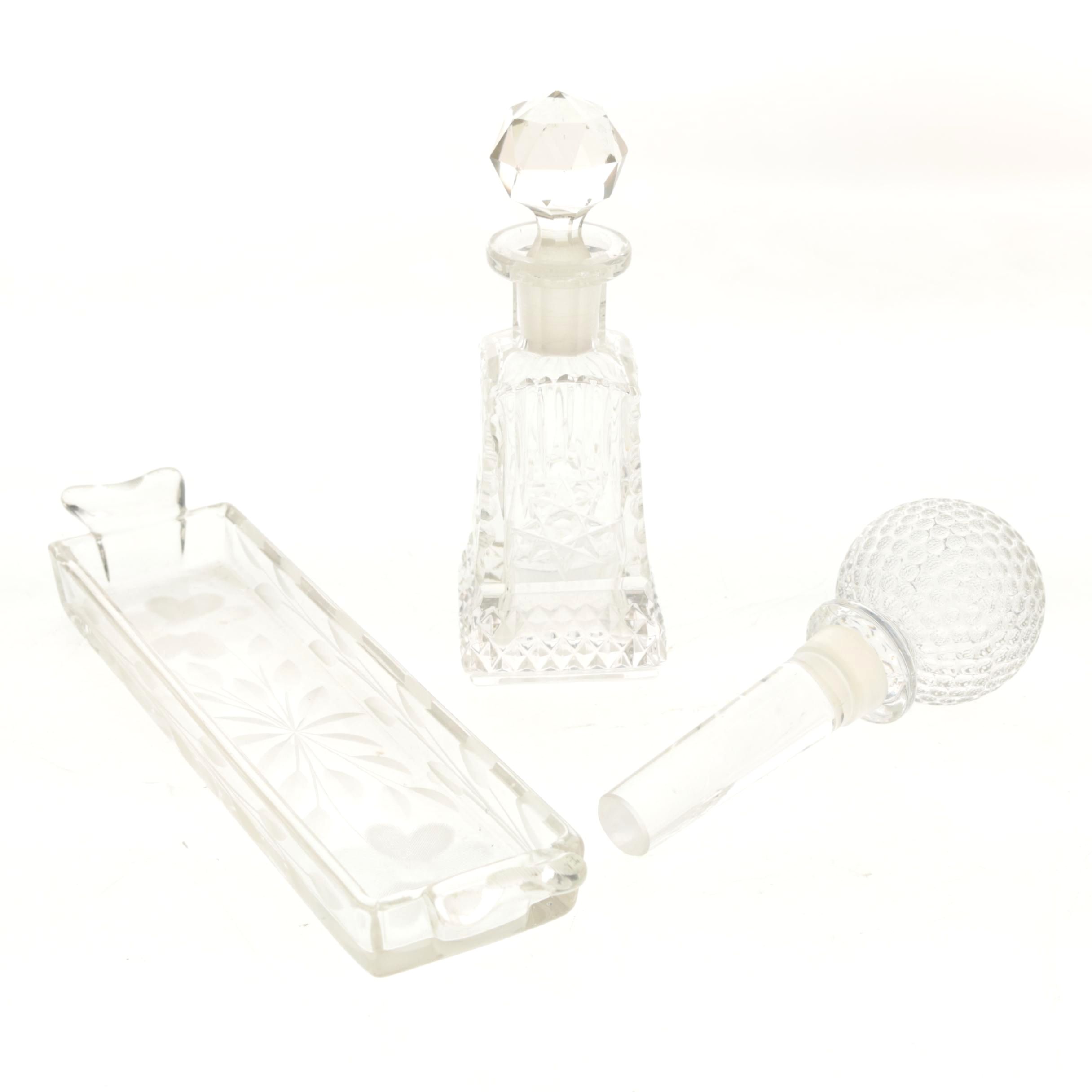 Vintage Glass Vanity Collection EBTH