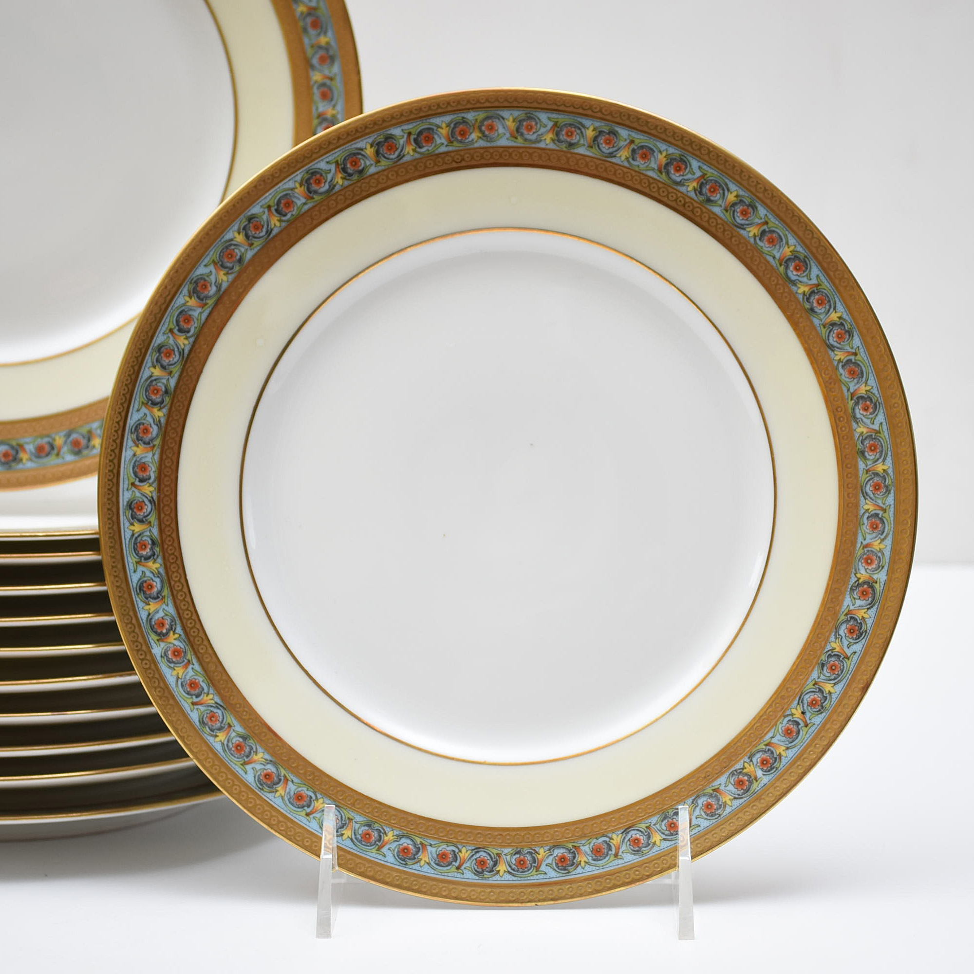 Vintage Limoges France for Marshall Fields & Company Porcelain Luncheon