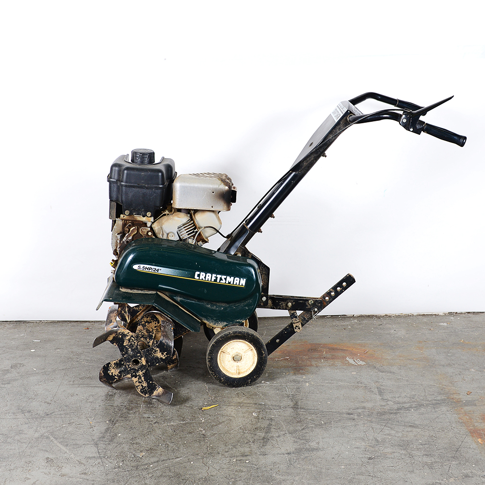 Craftsman 24" Front Tine Tiller EBTH