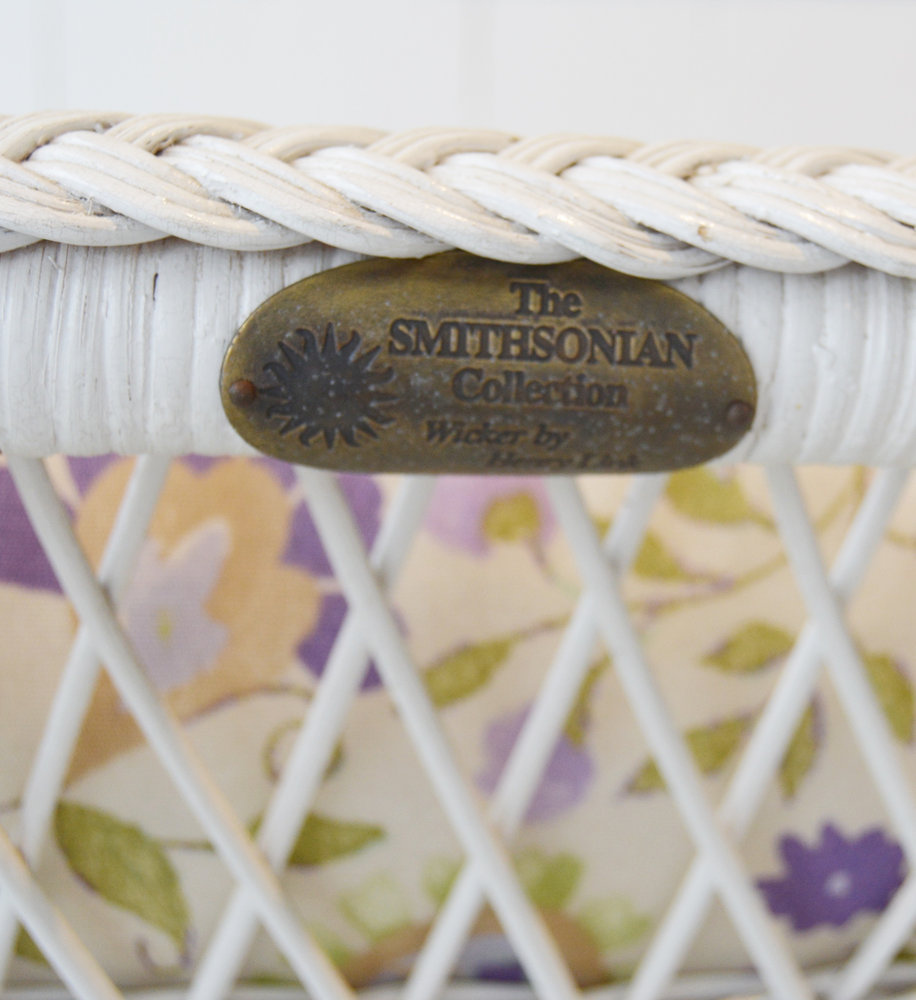 Henry Link Smithsonian Collection Wicker Rocking Chair and Ottoman EBTH