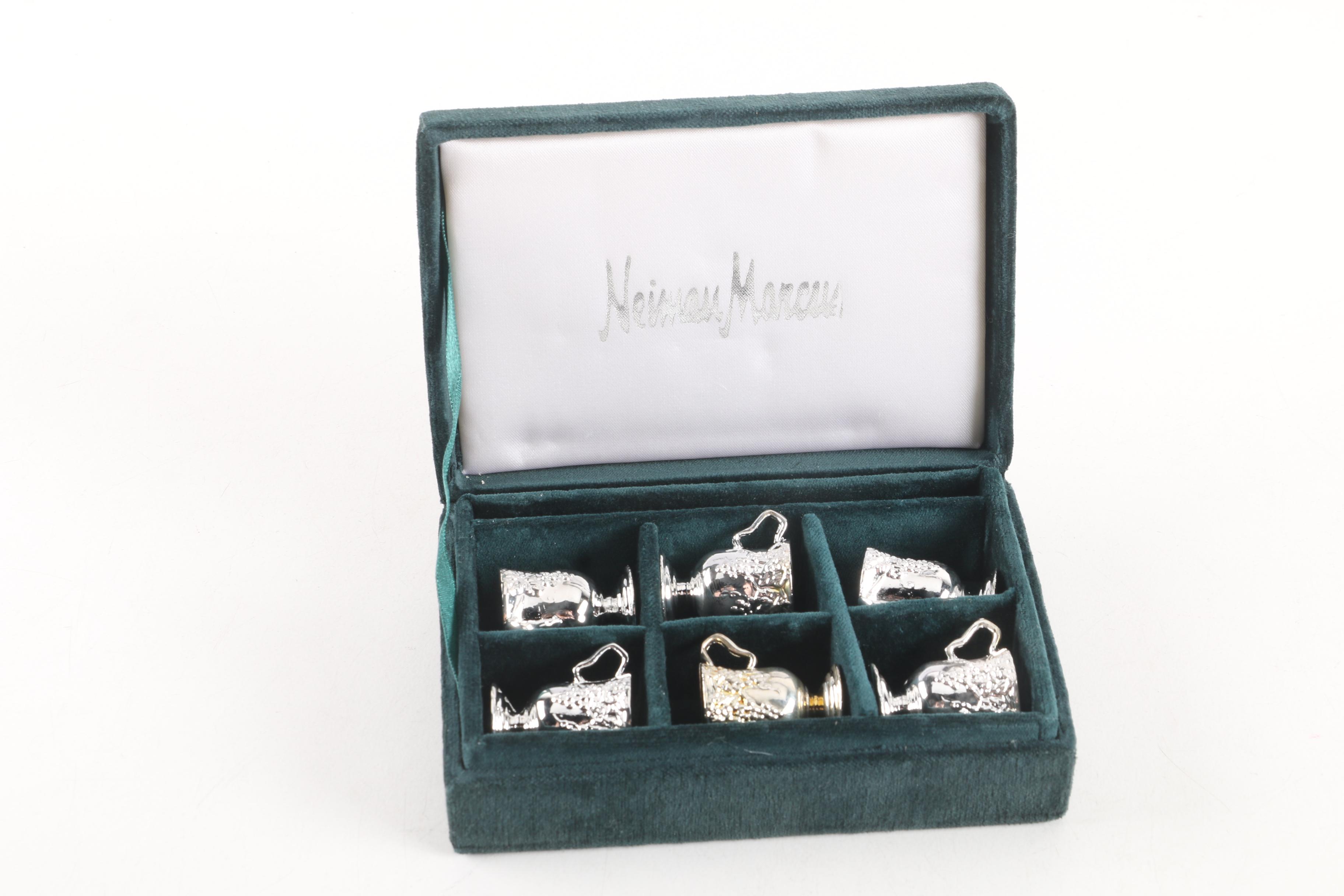 Vintage Godinger Silver Plate Place Card Holders for Neiman Marcus EBTH