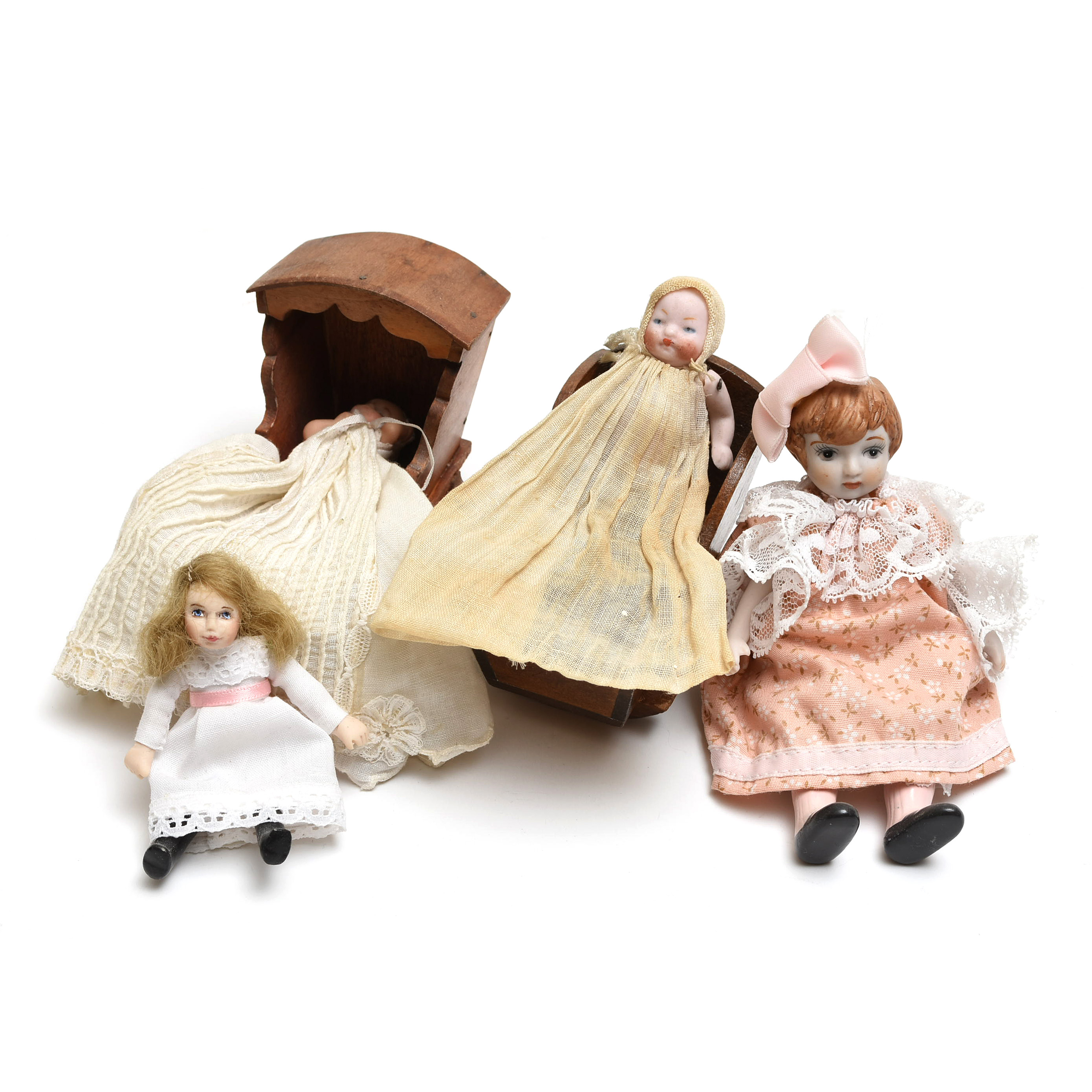 vintage small dolls