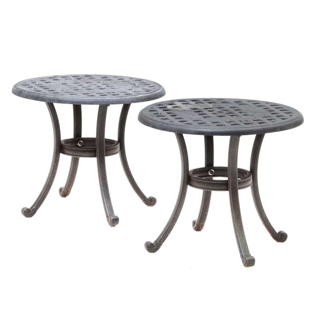 Outdoor Metal Patio Tables EBTH
