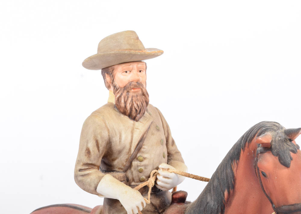stonewall jackson whiskey decanter
