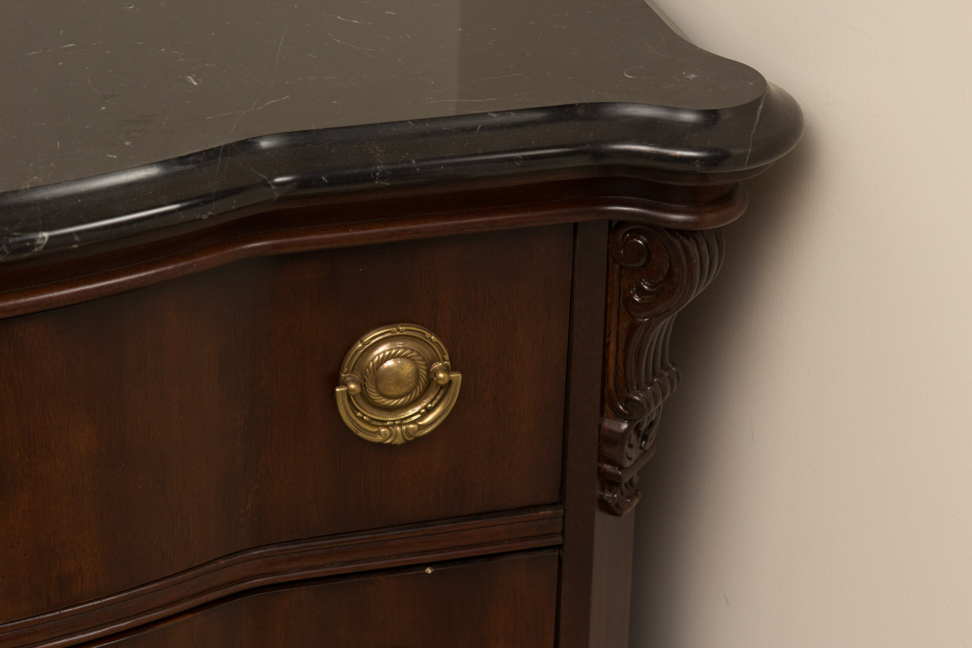 Bernhardt Marble Top Dresser EBTH