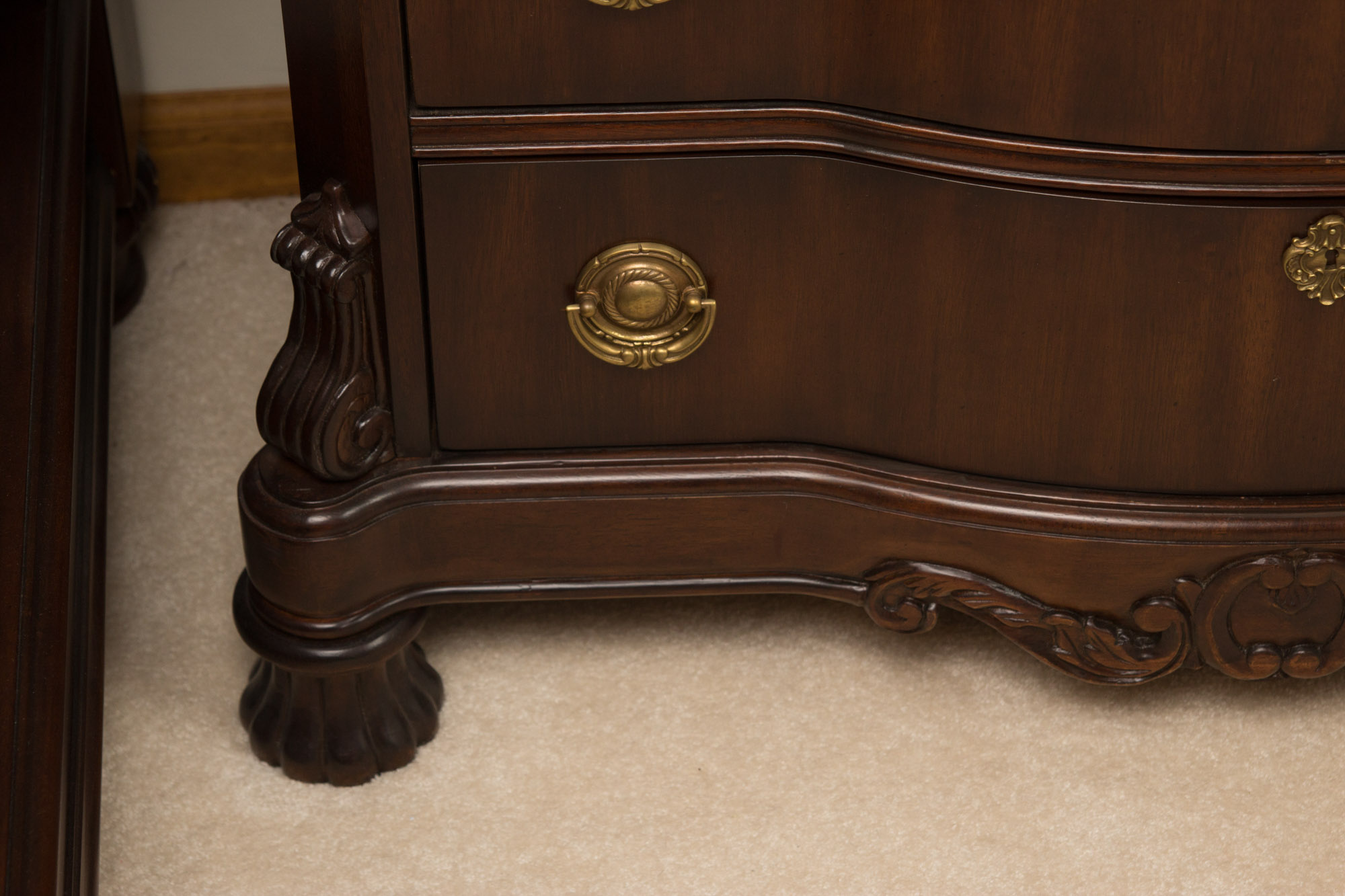 Bernhardt Marble Top Dresser EBTH