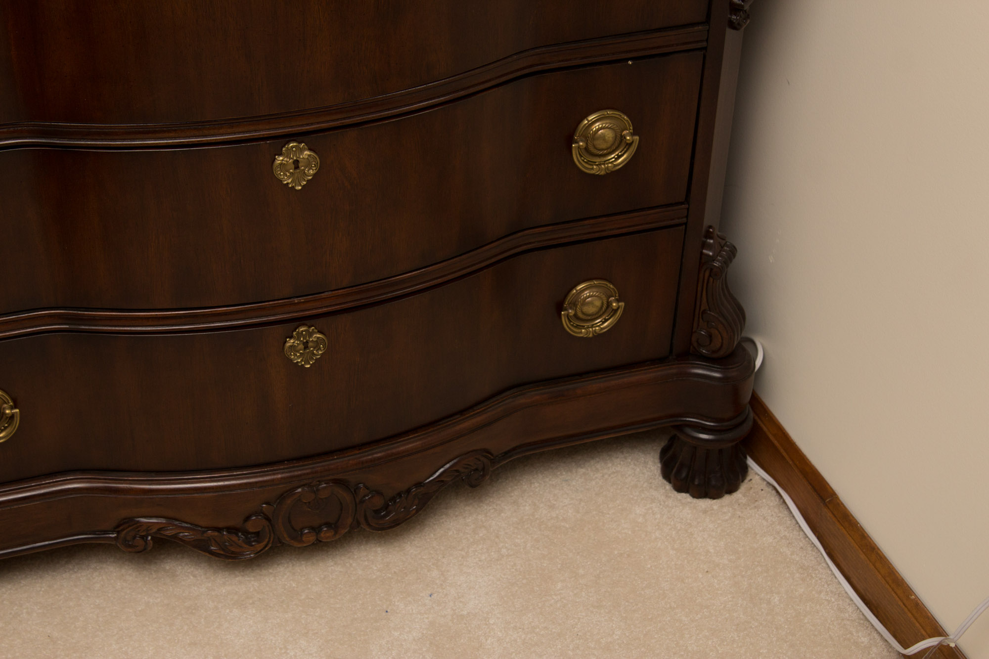 Bernhardt Marble Top Dresser EBTH