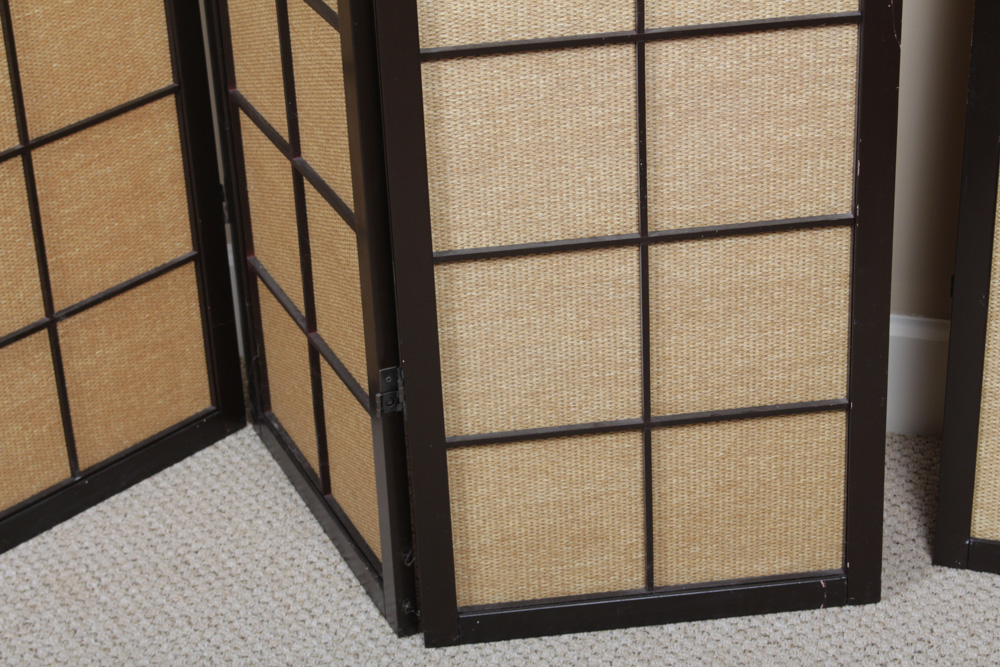 Wooden Folding Screens EBTH