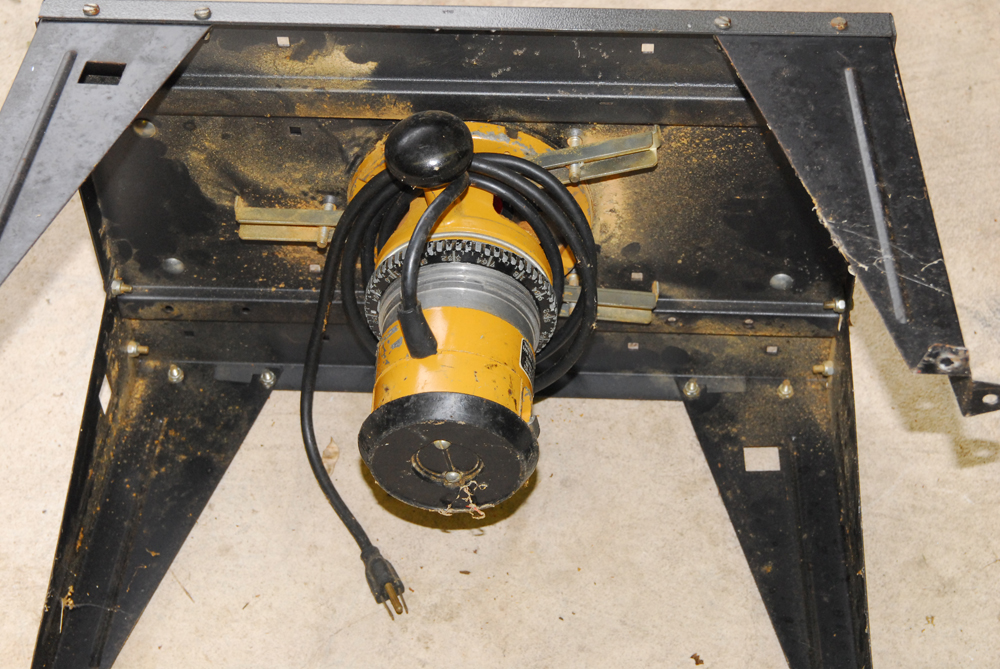 Ryobi R161 Router Table and Montgomery Ward 1HP Power Kraft Router