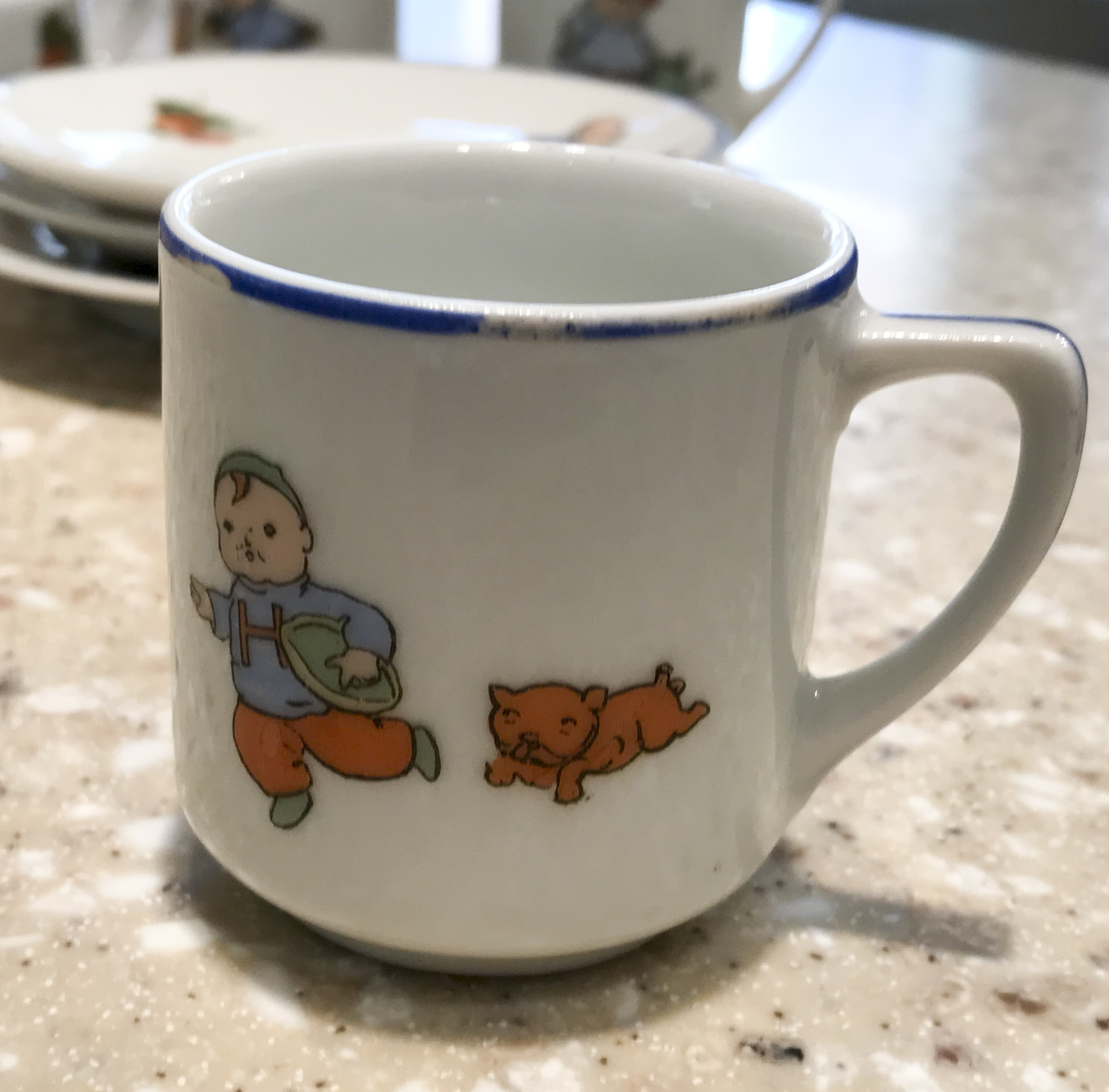 Antique Rudolstadt Child's Porcelain Tea Set EBTH