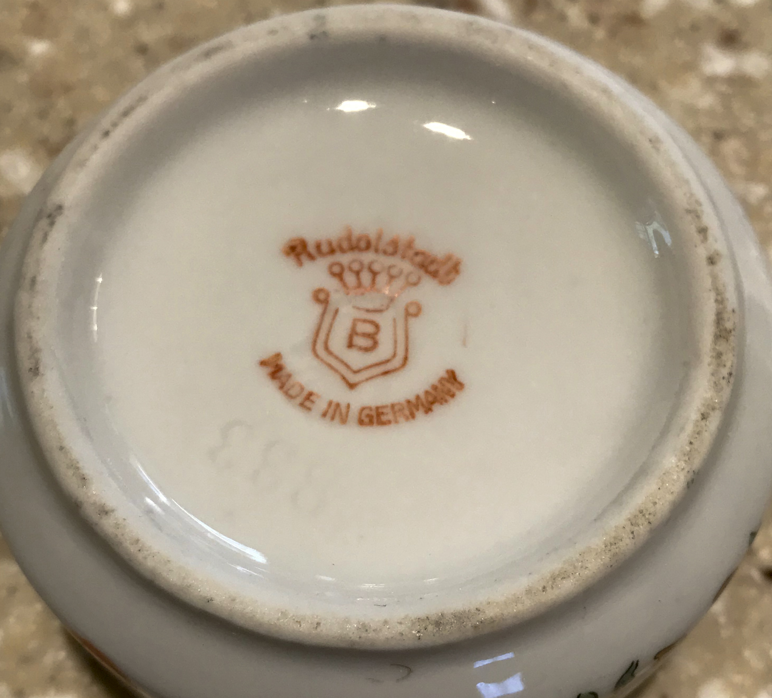 Antique Rudolstadt Child's Porcelain Tea Set EBTH