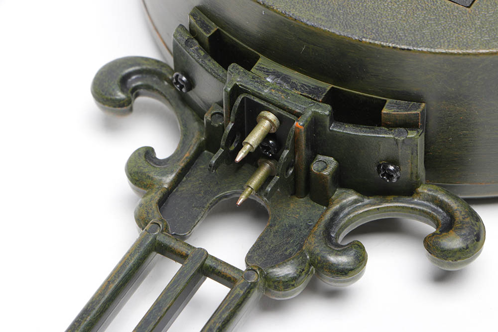 Crosa Lyre Pendulum Swinging Clock EBTH