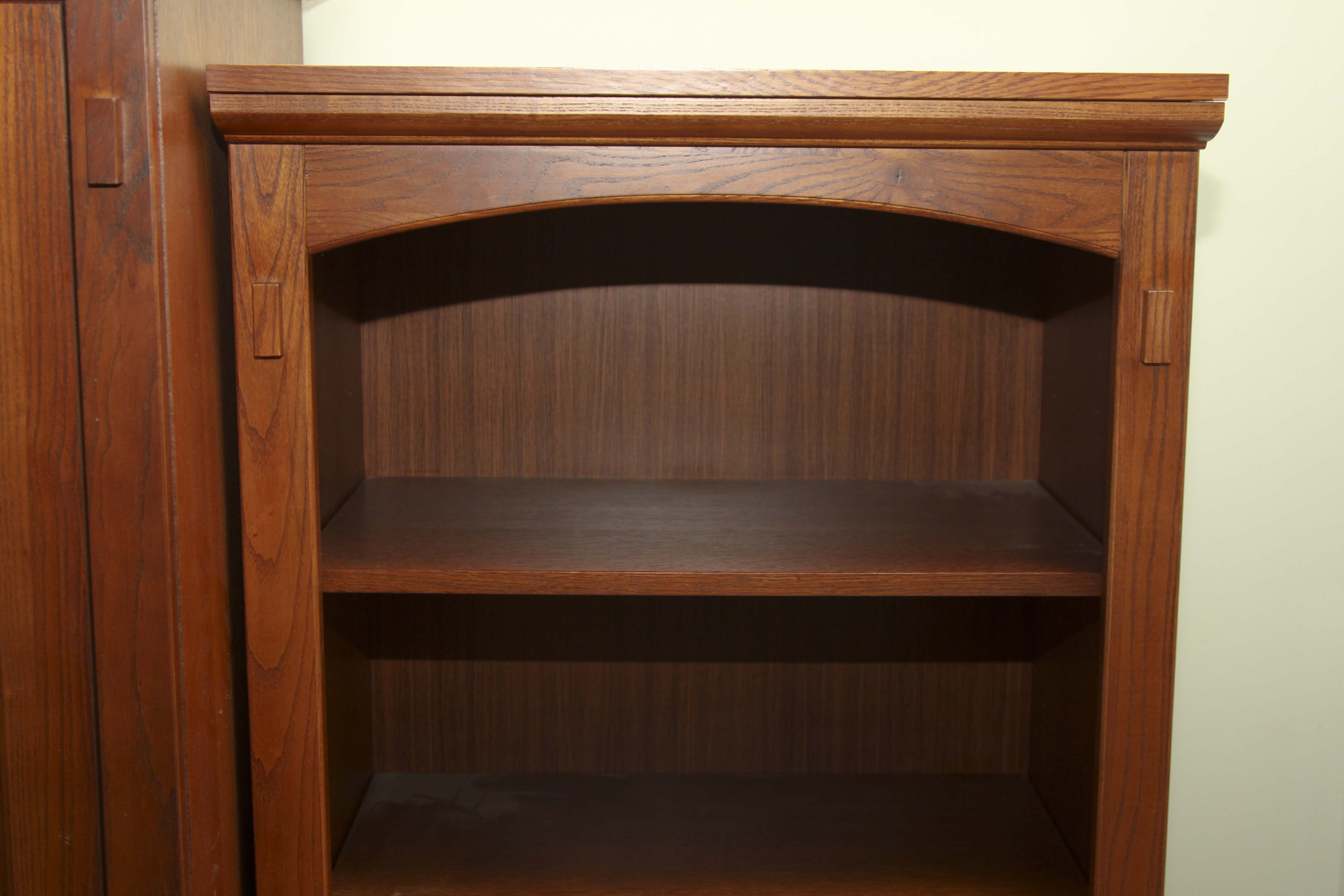 Basset Entertainment Center and Bookcases EBTH