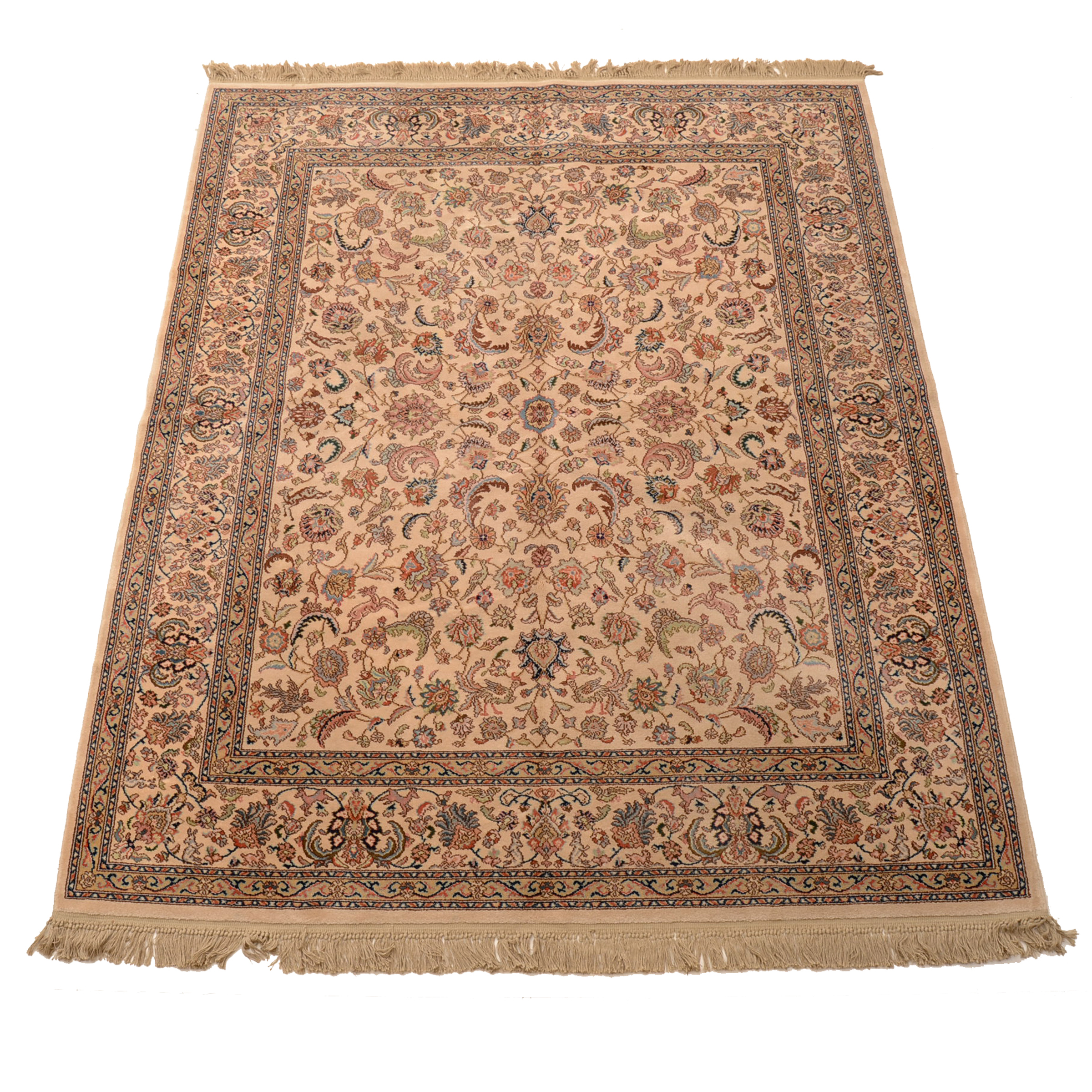 PowerLoomed Karastan Persian Tabriz Style Wool Area Rug EBTH