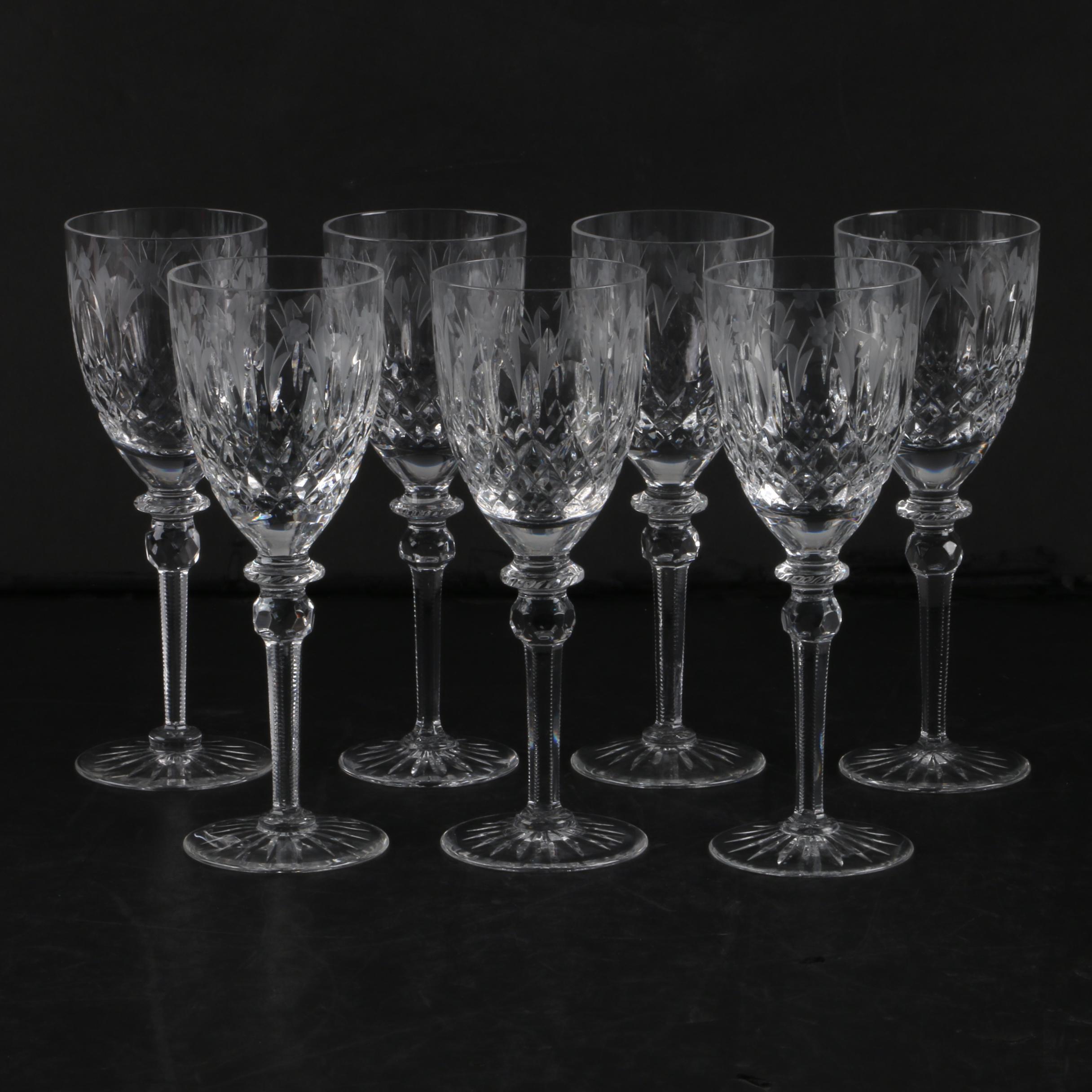 Rogaska "Gallia" Crystal Wine Glasses EBTH