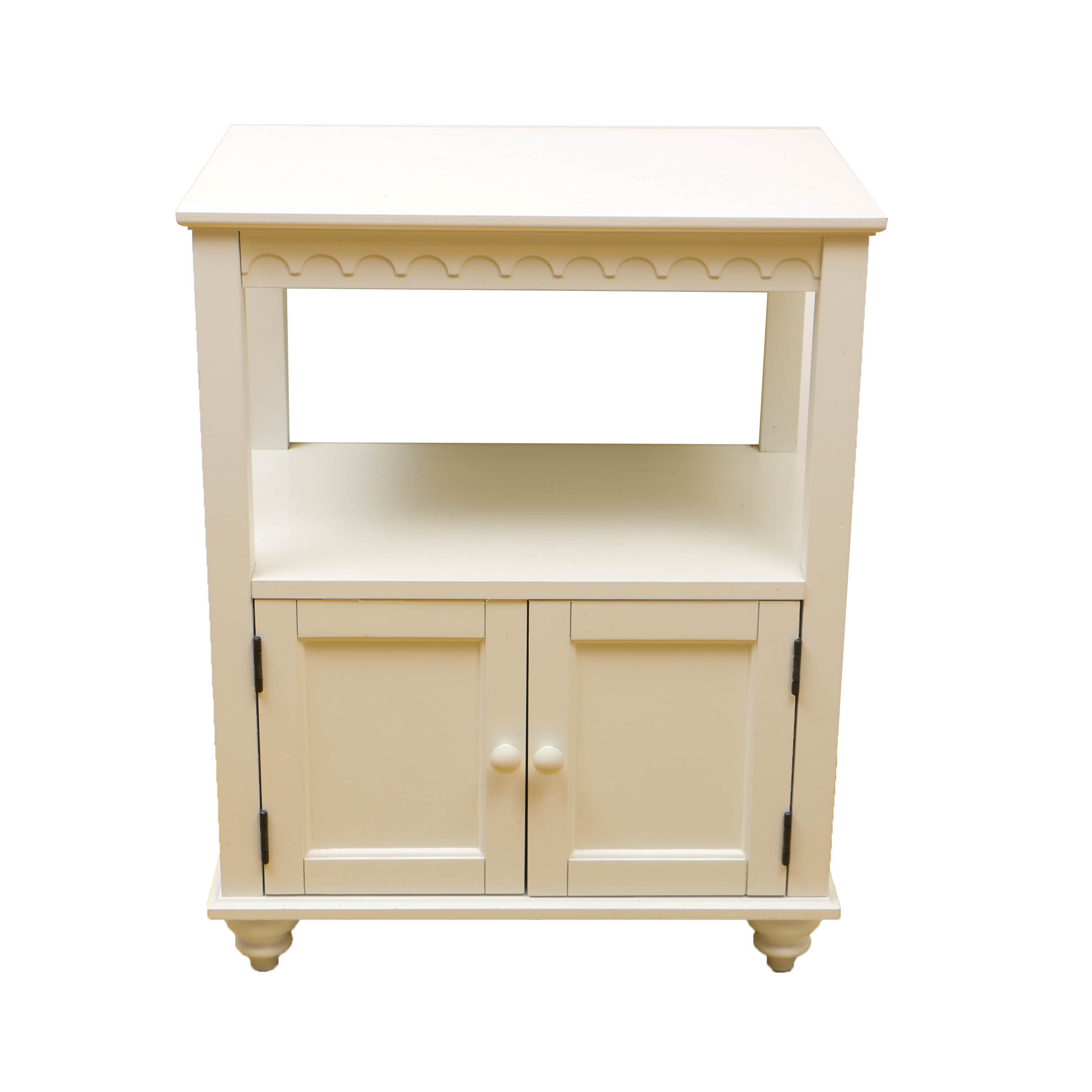 White Nightstands by Bombay Kids and Crate & Barrel EBTH