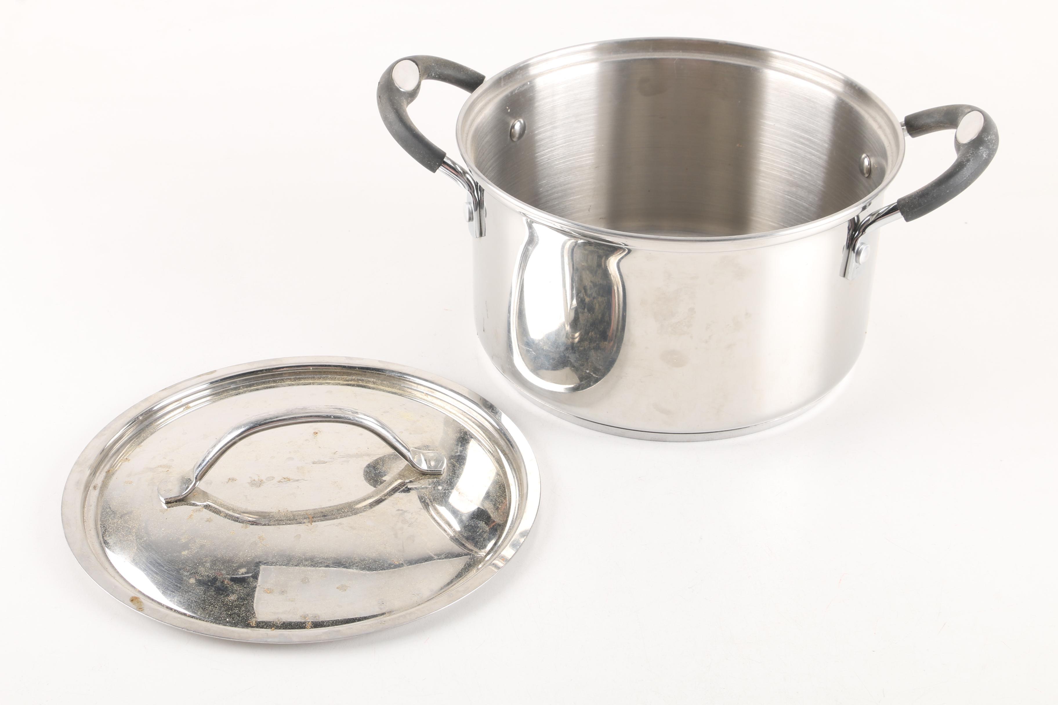 Tramontina Professional Stainless Steel Stock Pot EBTH