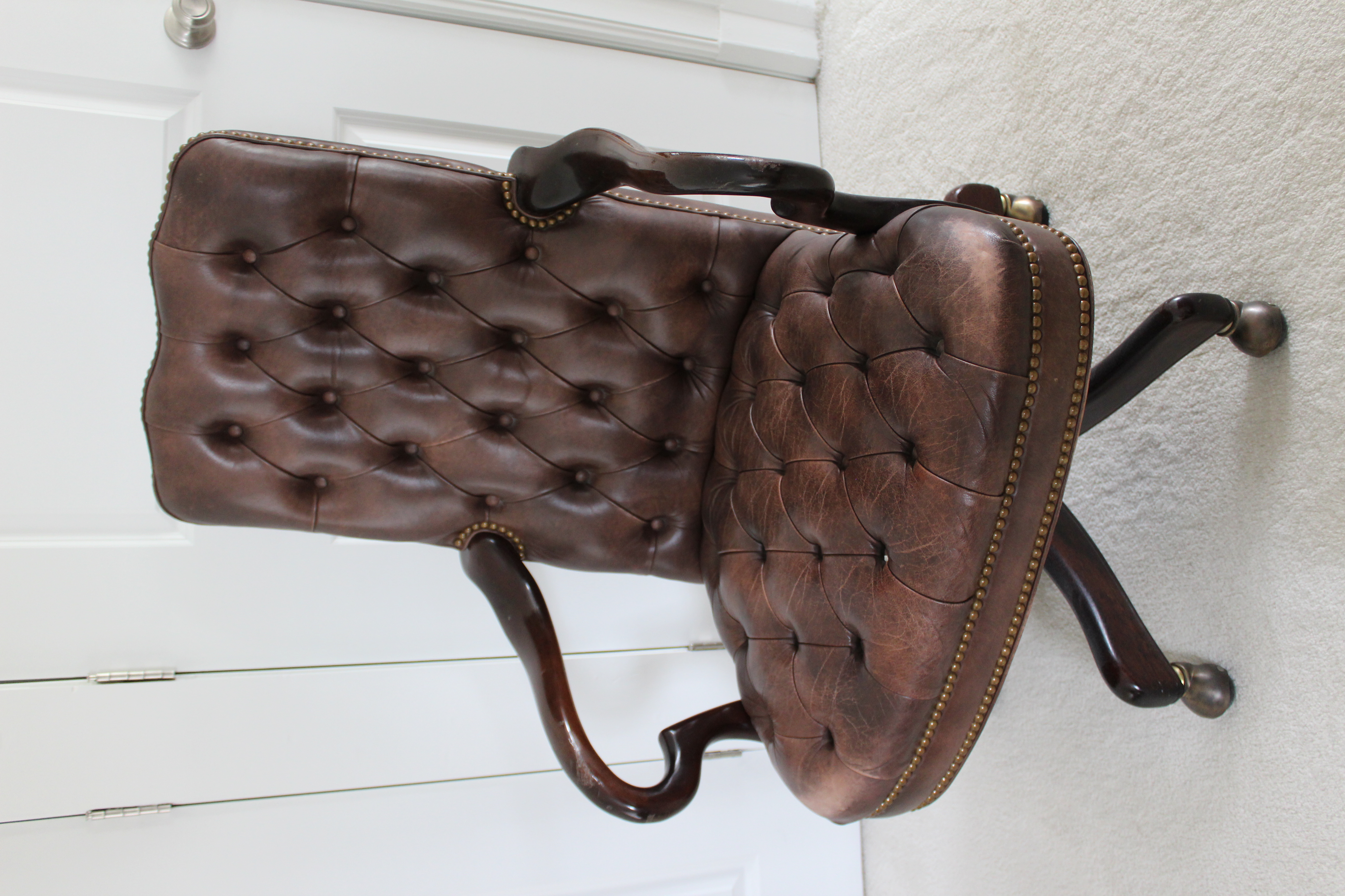 Cabot Wrenn Executive Leather Desk Chair EBTH