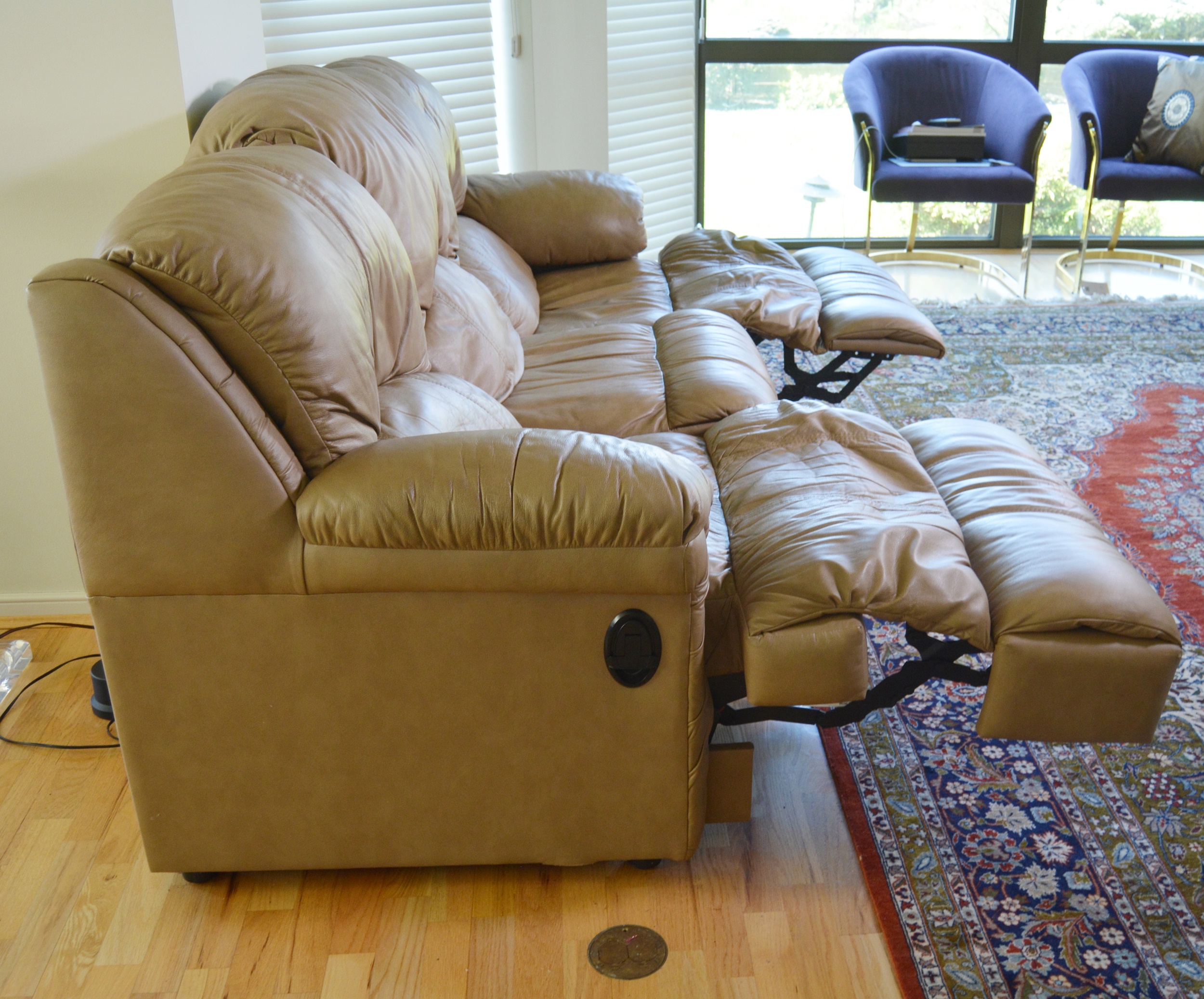 Leather Recliner Sofa by Sofa Express EBTH