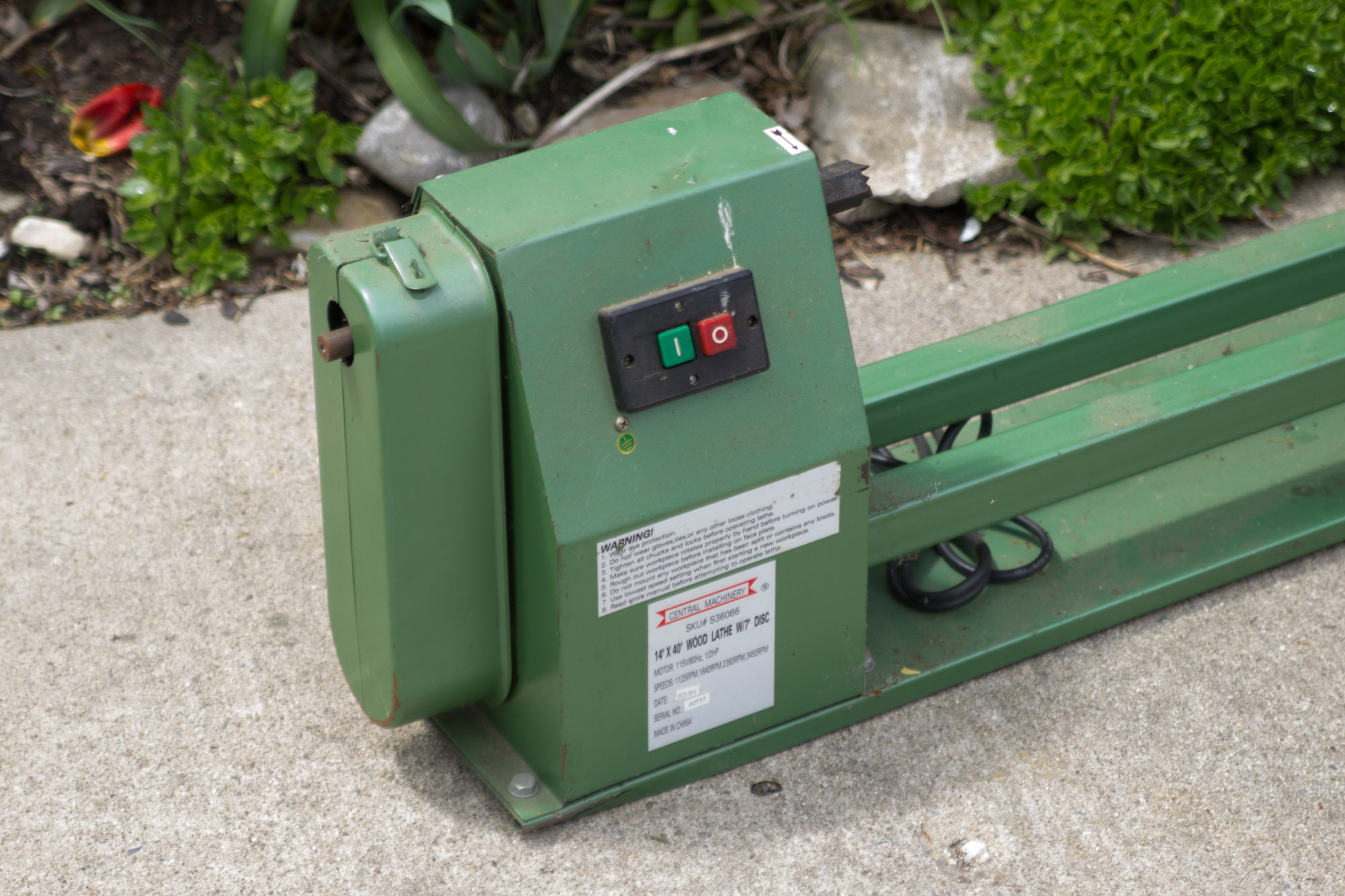 Central Machinery Lathe Machine | EBTH