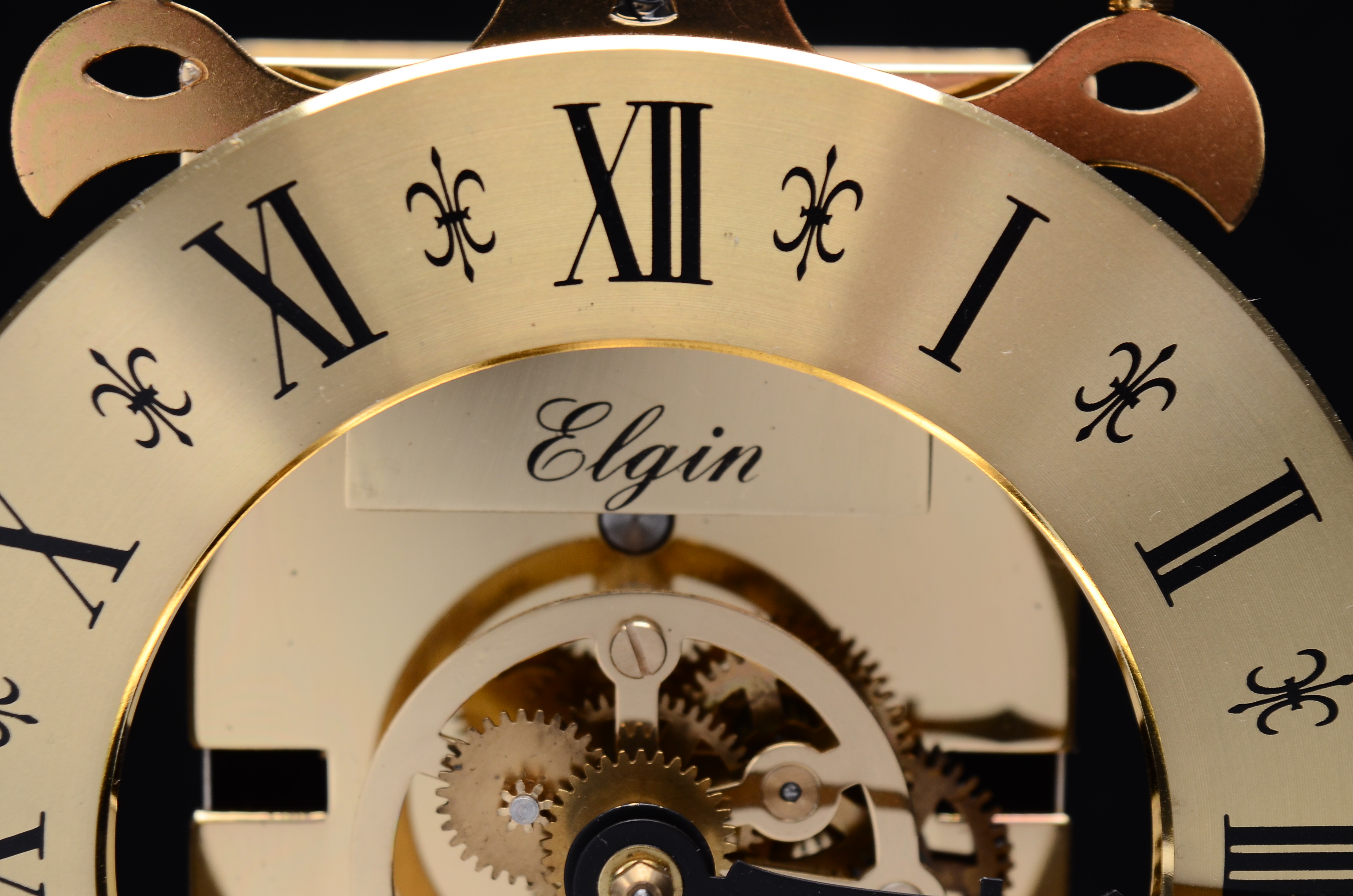 Elgin S. Haller Anniversary Domed Mantel Clock, Made in Germany EBTH