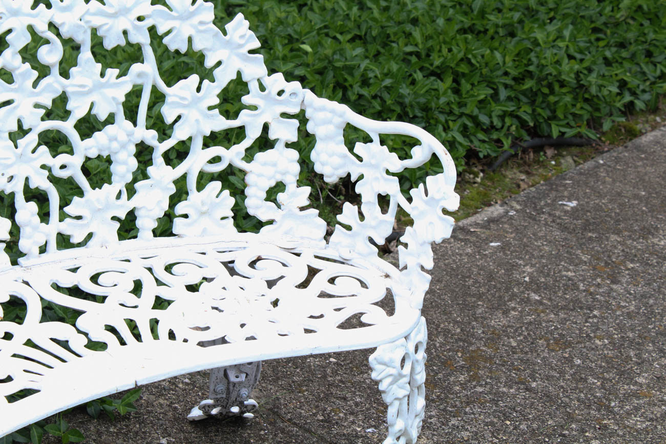 White Wrought Iron Patio Furniture | EBTH