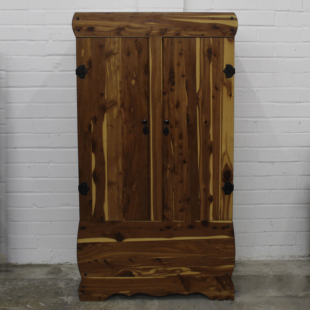 Vintage Cedar Armoire by CedarMaster EBTH