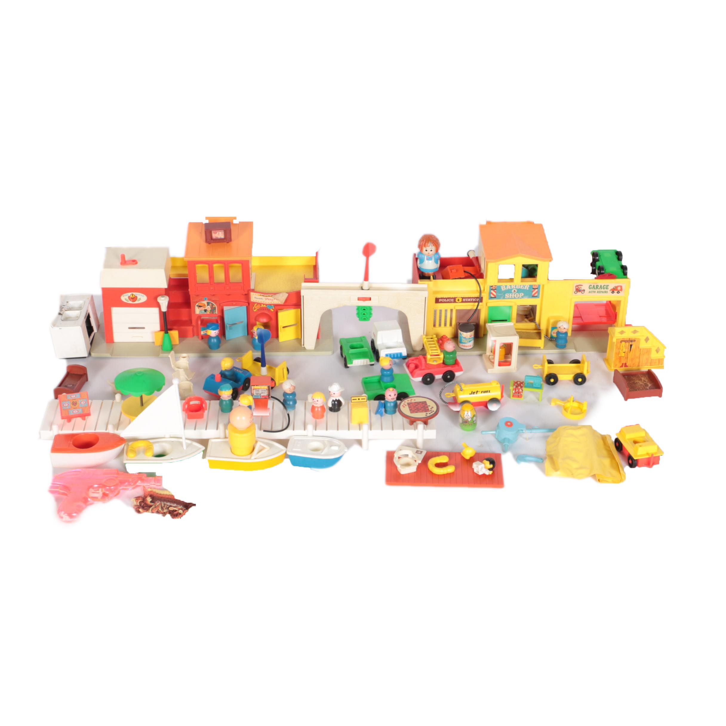 fisher price village 1973