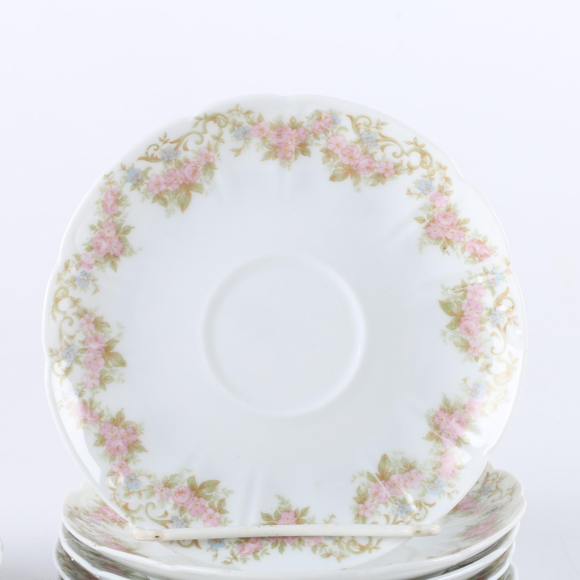 William Guerin Limoges Saucers EBTH