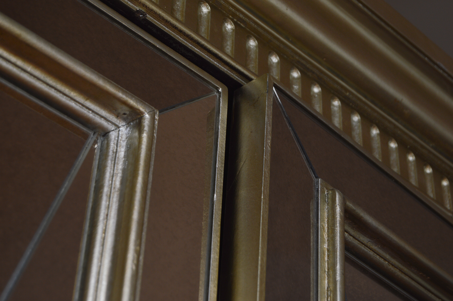 Contemporary Mirrored Armoire EBTH