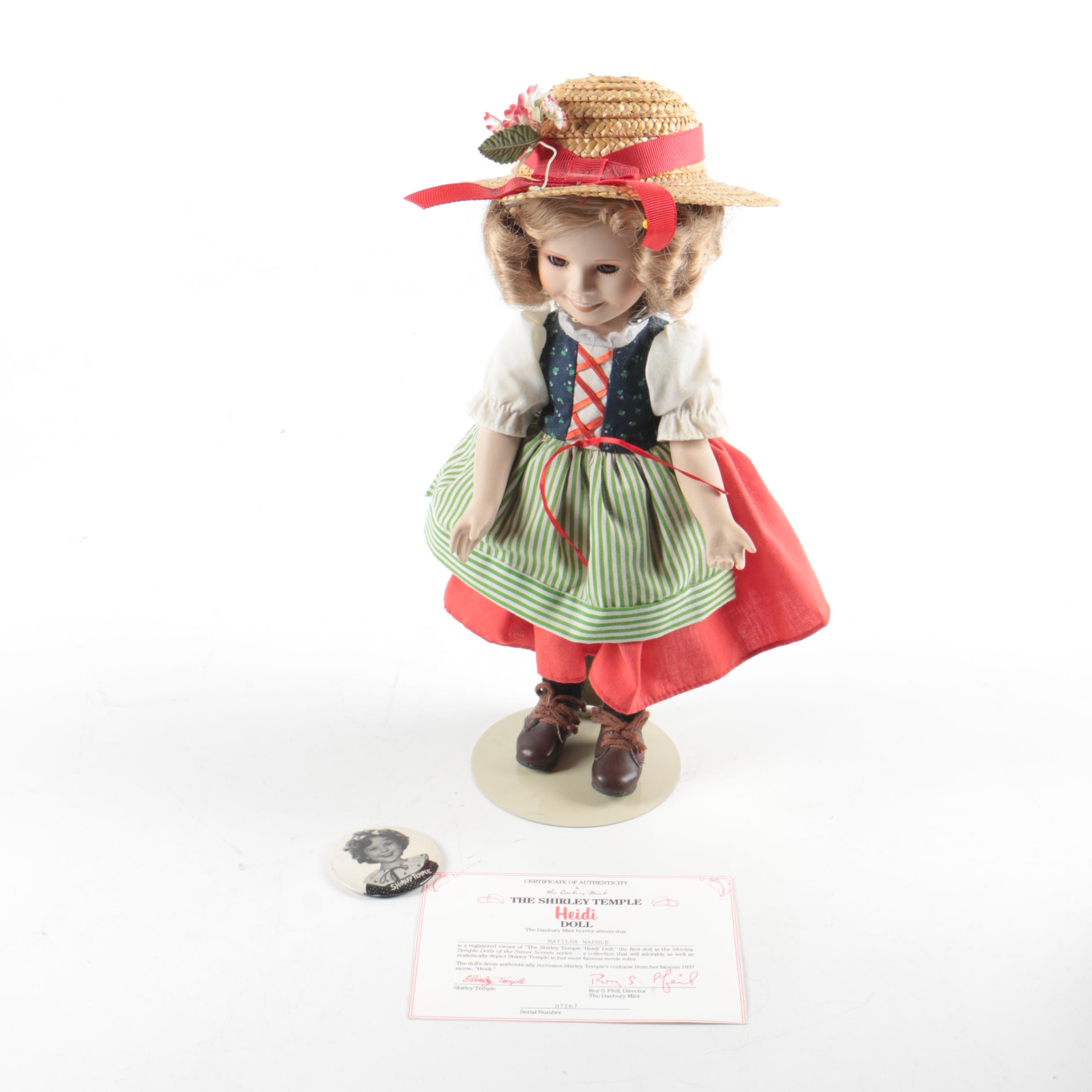 heidi porcelain doll