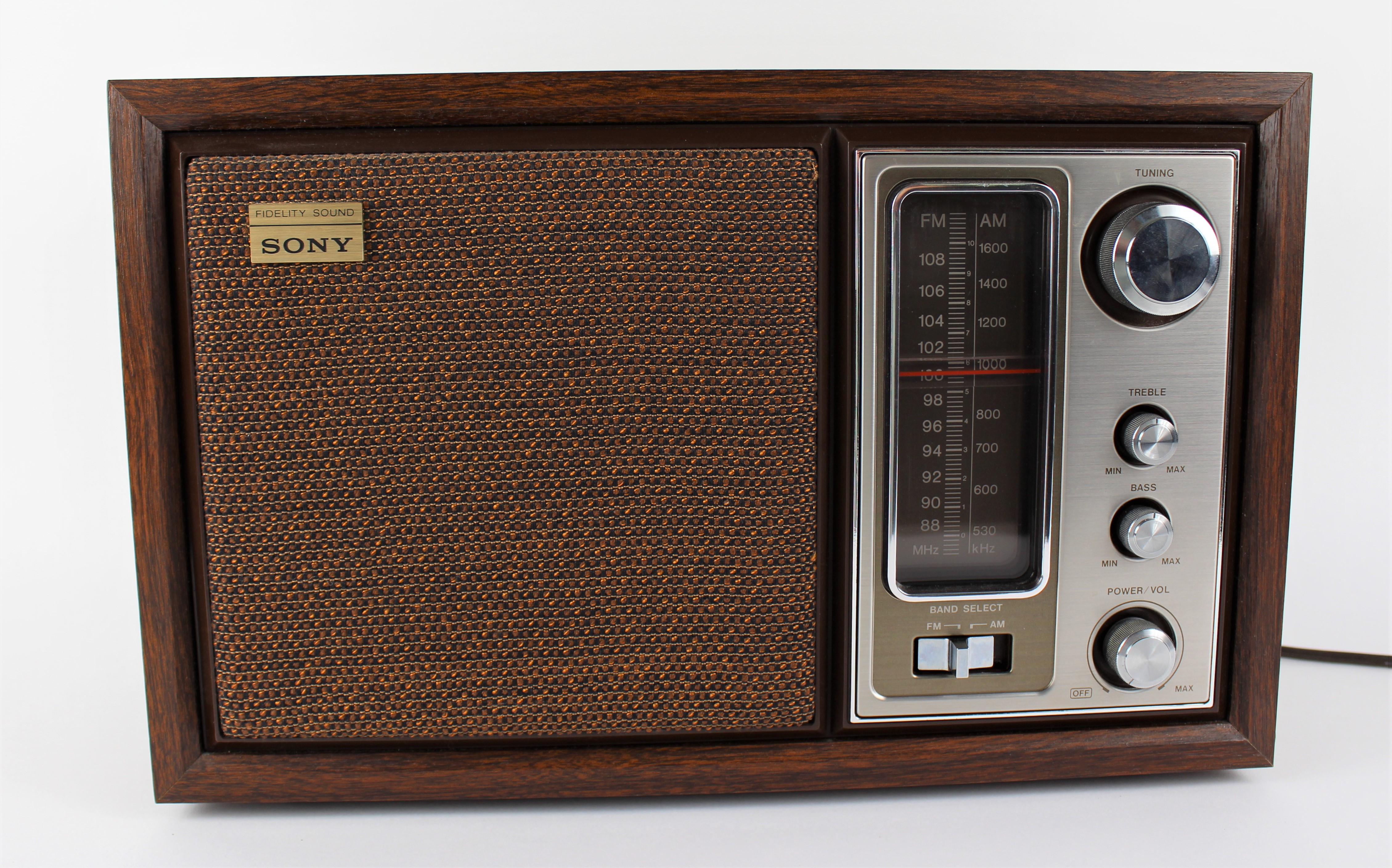 Vintage Sony Fidelity Sound Radio EBTH