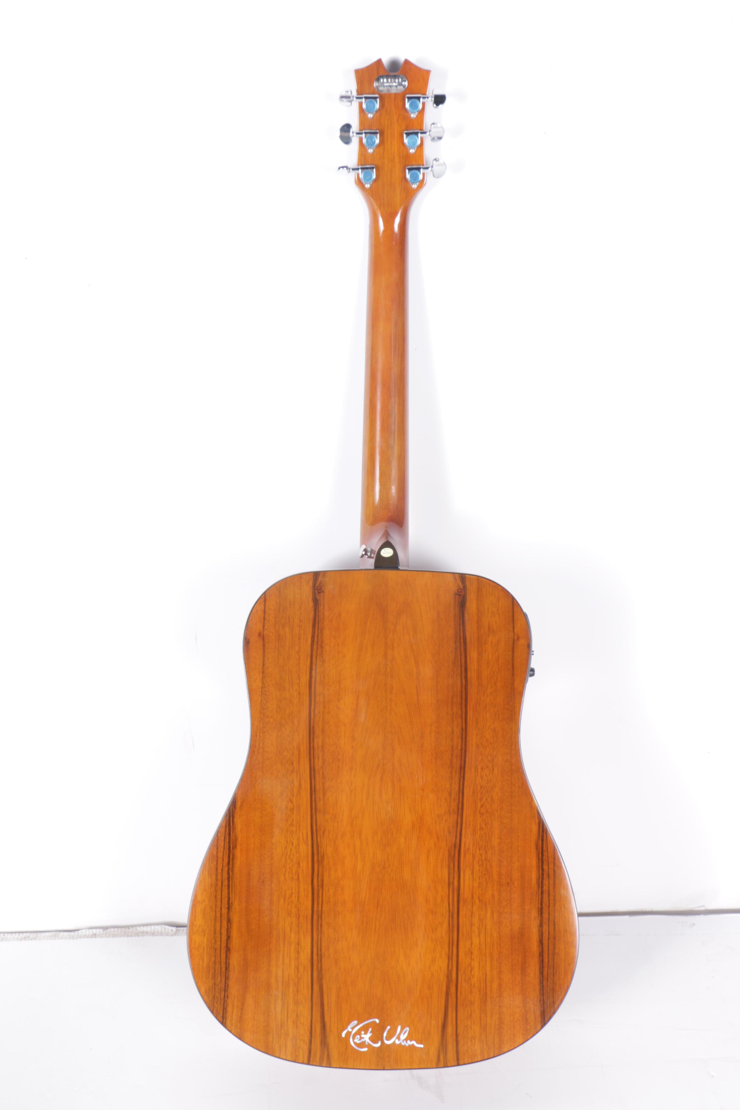 Keith Urban "Black Label Platinum" AcousticElectric Guitar with