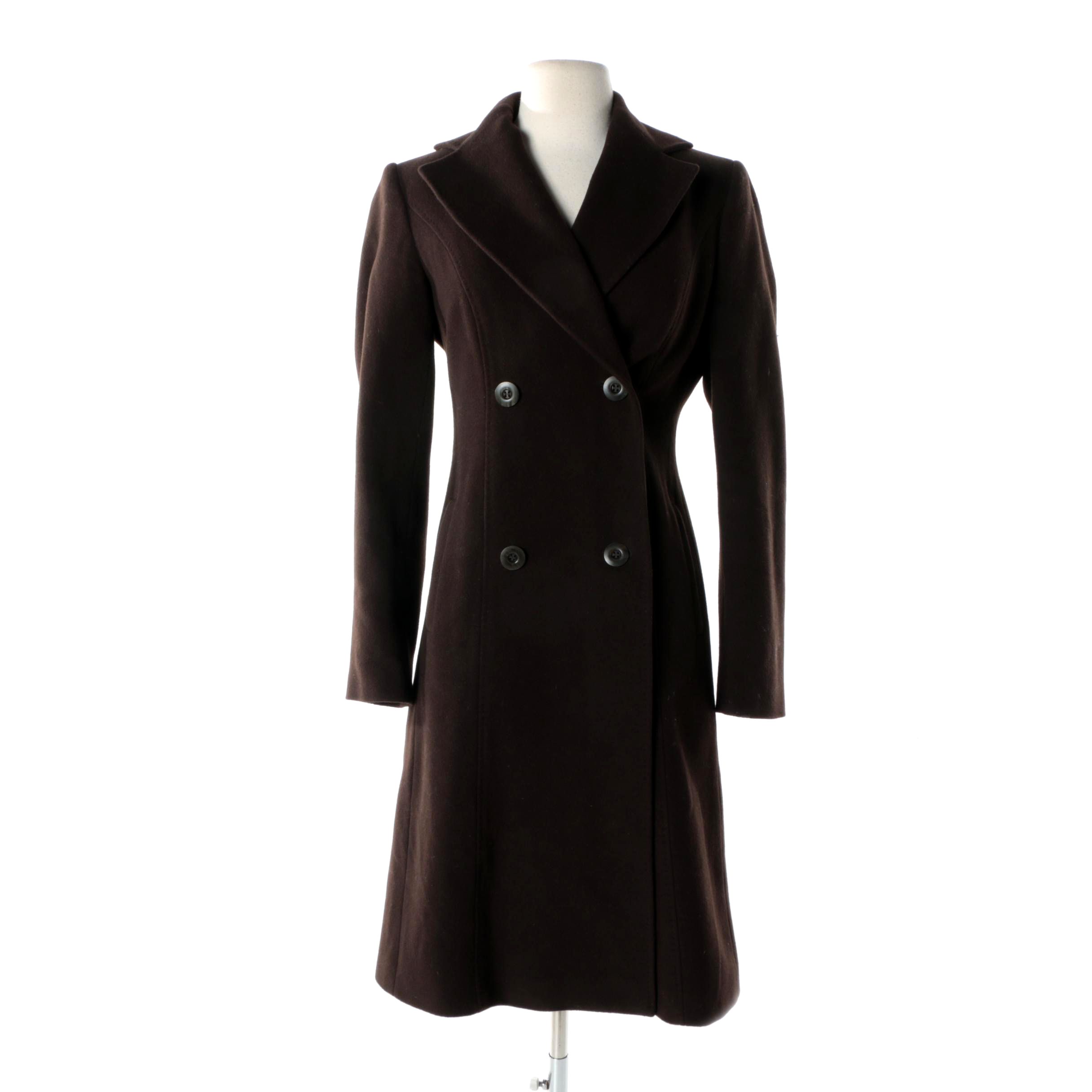 adrienne vittadini wool coat