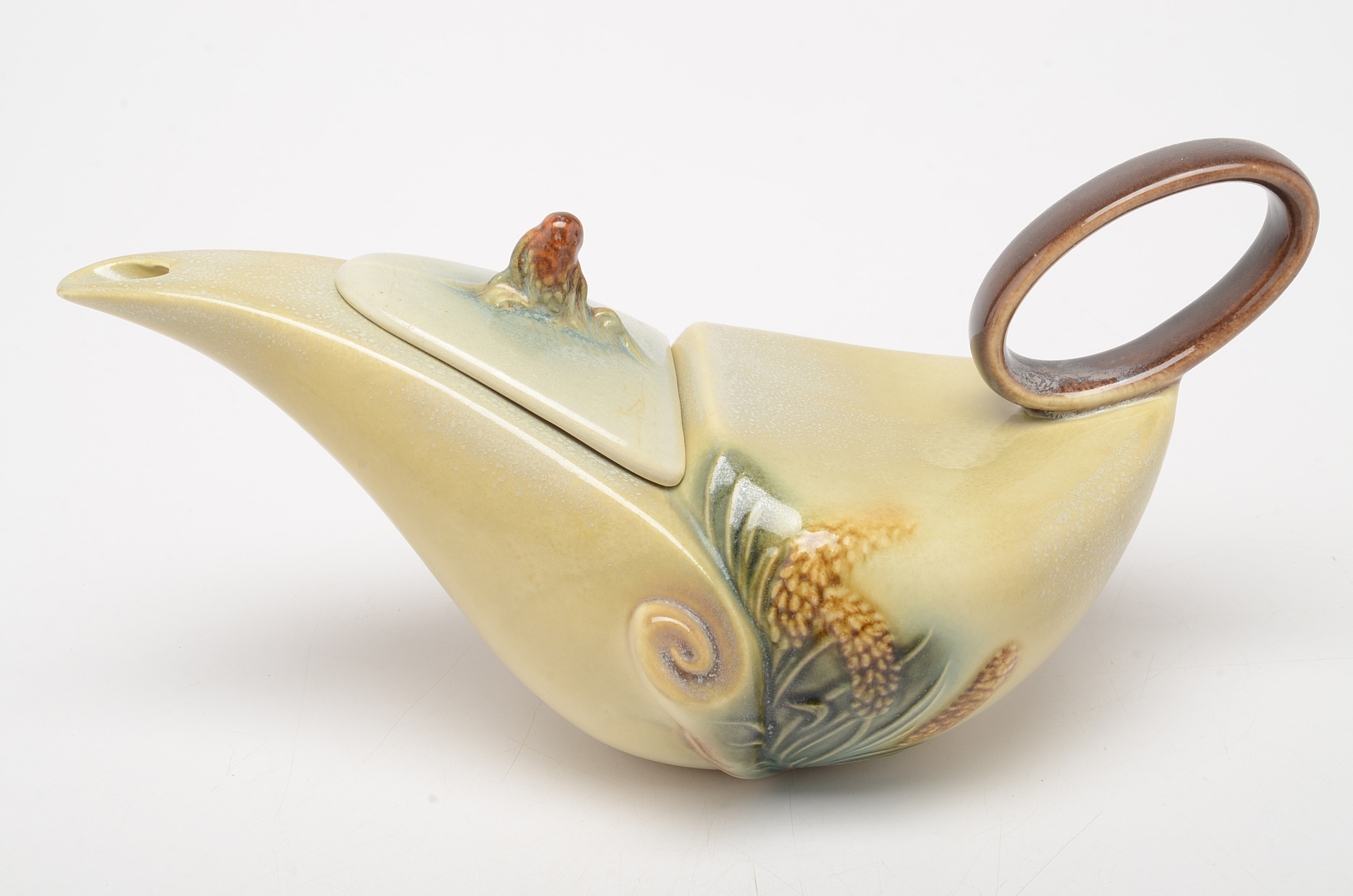 Hull Pottery "Parchment and Pine" Vintage Tea Set EBTH