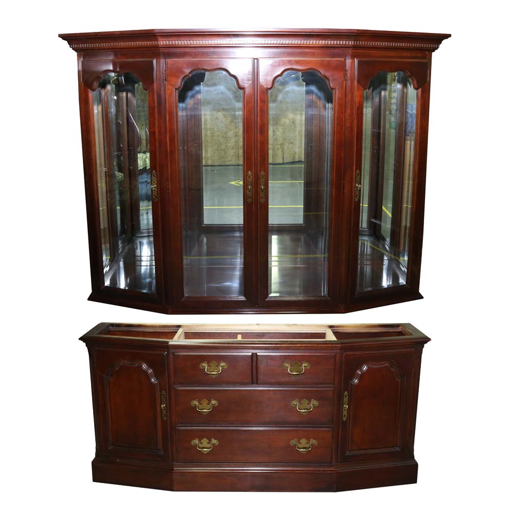 drexel heritage furniture china cabinet
